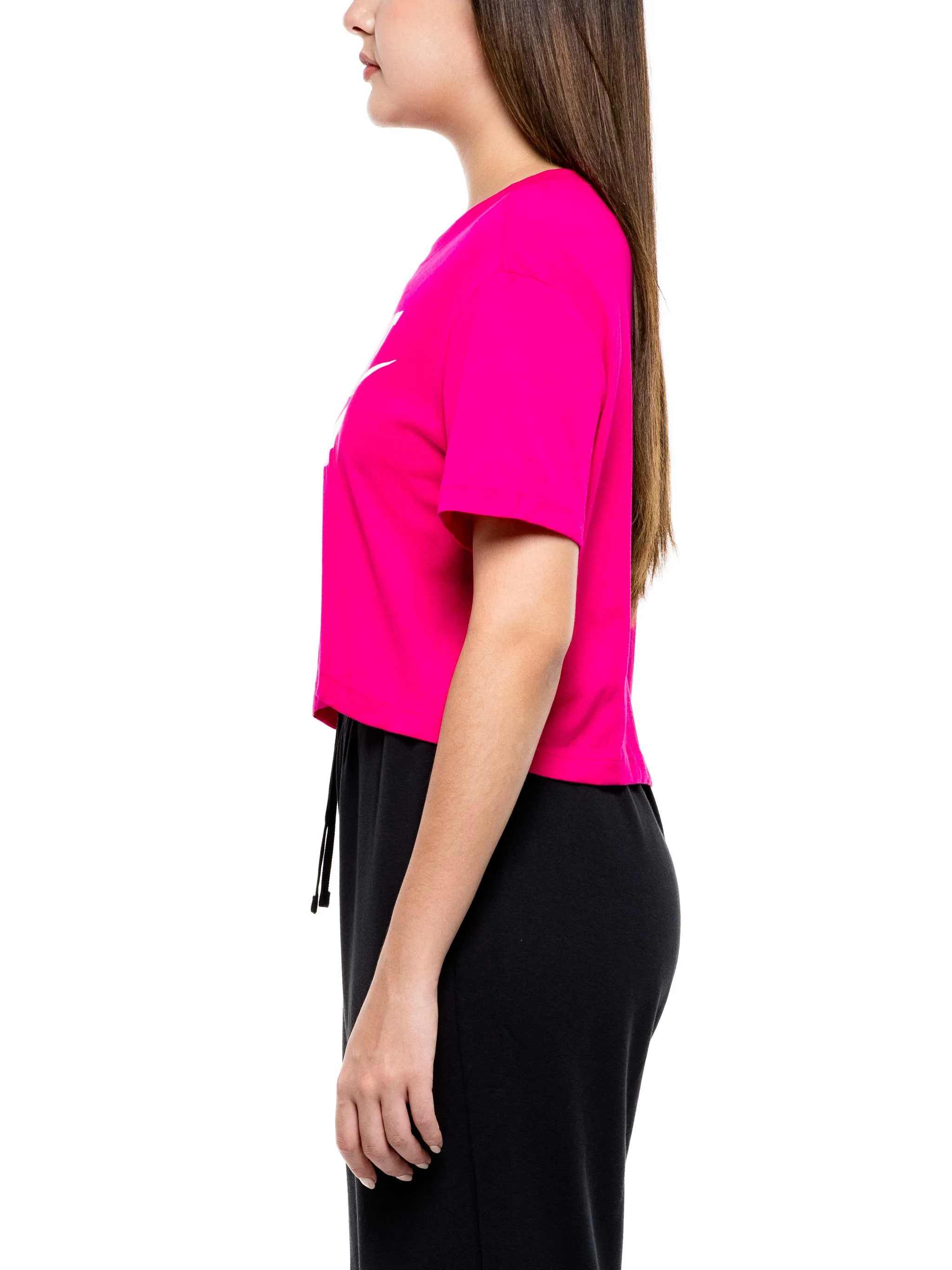 Franela manga corta Essentials Icon, color fucsia, para Damas - Image 5