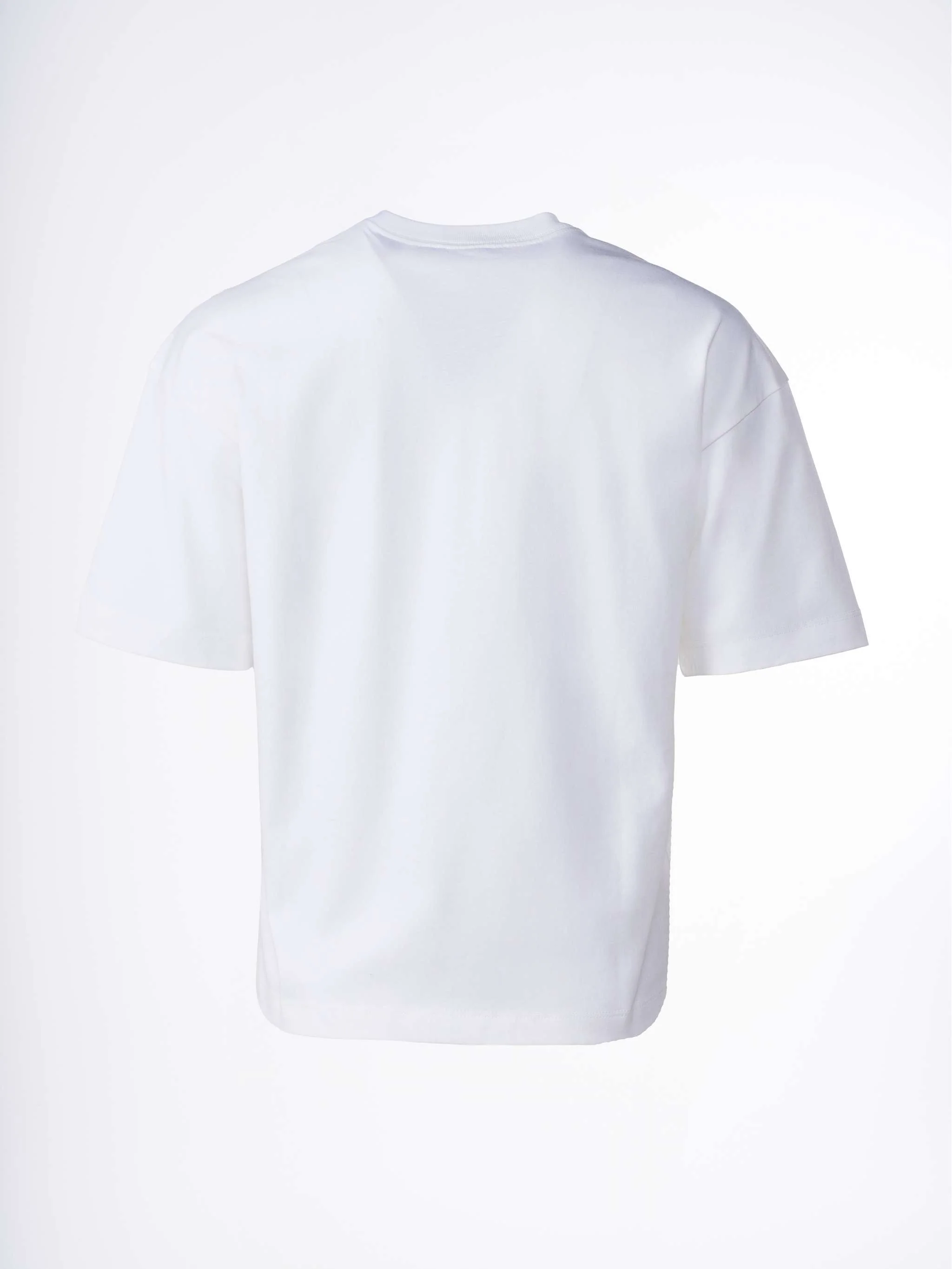 Franela manga corta G Nsw Tee Heart, color blanco, para Niña - Image 2