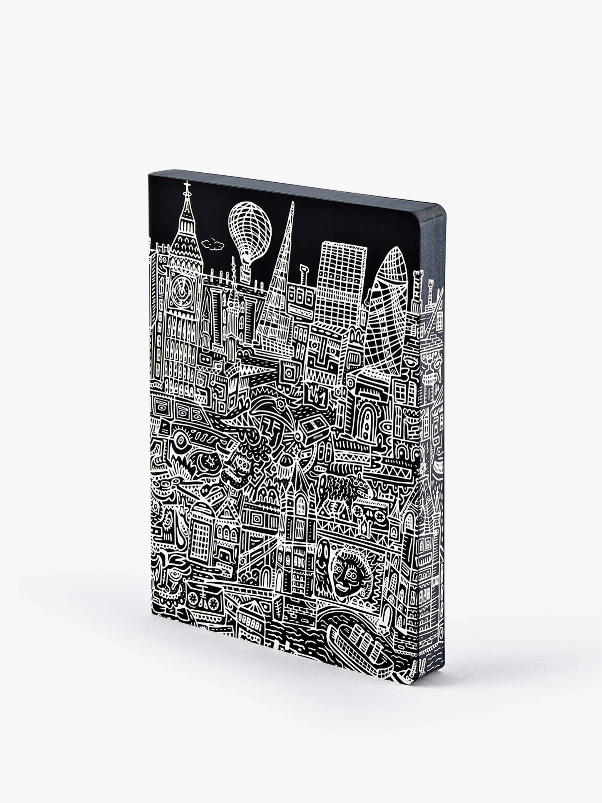 Libreta graphic L, London, multicolor