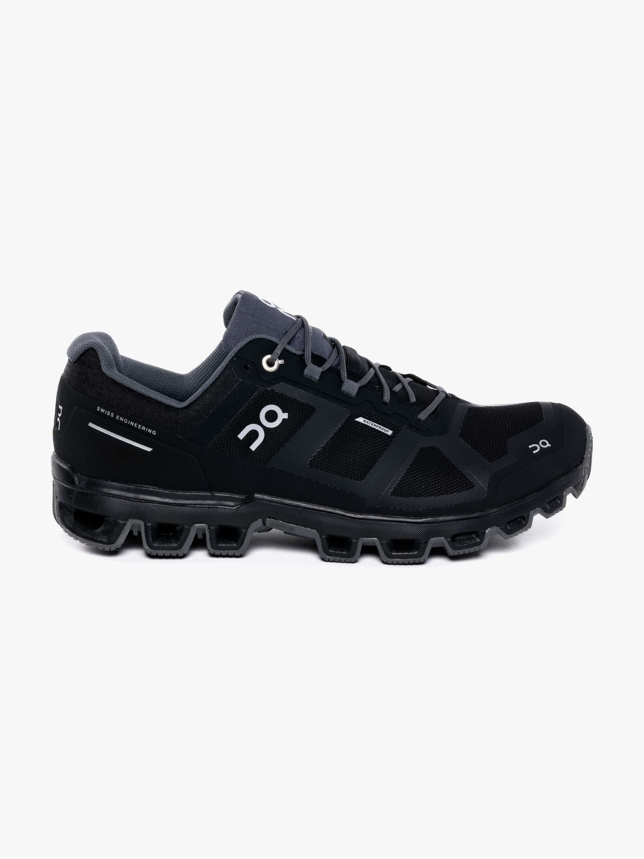 Zapatos deportivos Cloudventure Waterproof, color negro con gris , para Caballeros