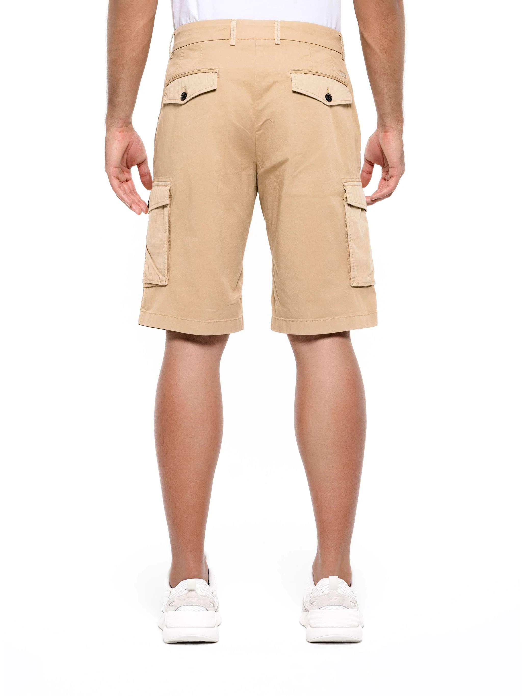 Bermuda Ps, color khaki, para Caballeros - Image 4
