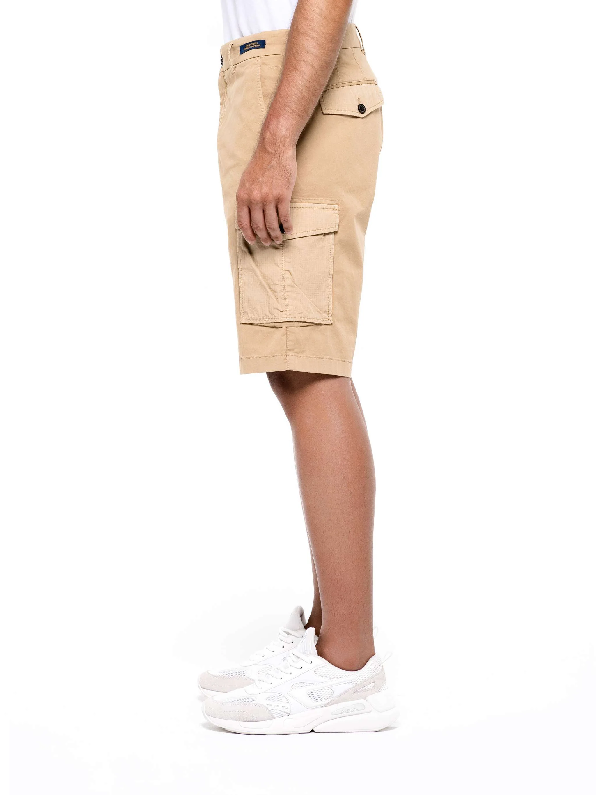 Bermuda Ps, color khaki, para Caballeros - Image 5