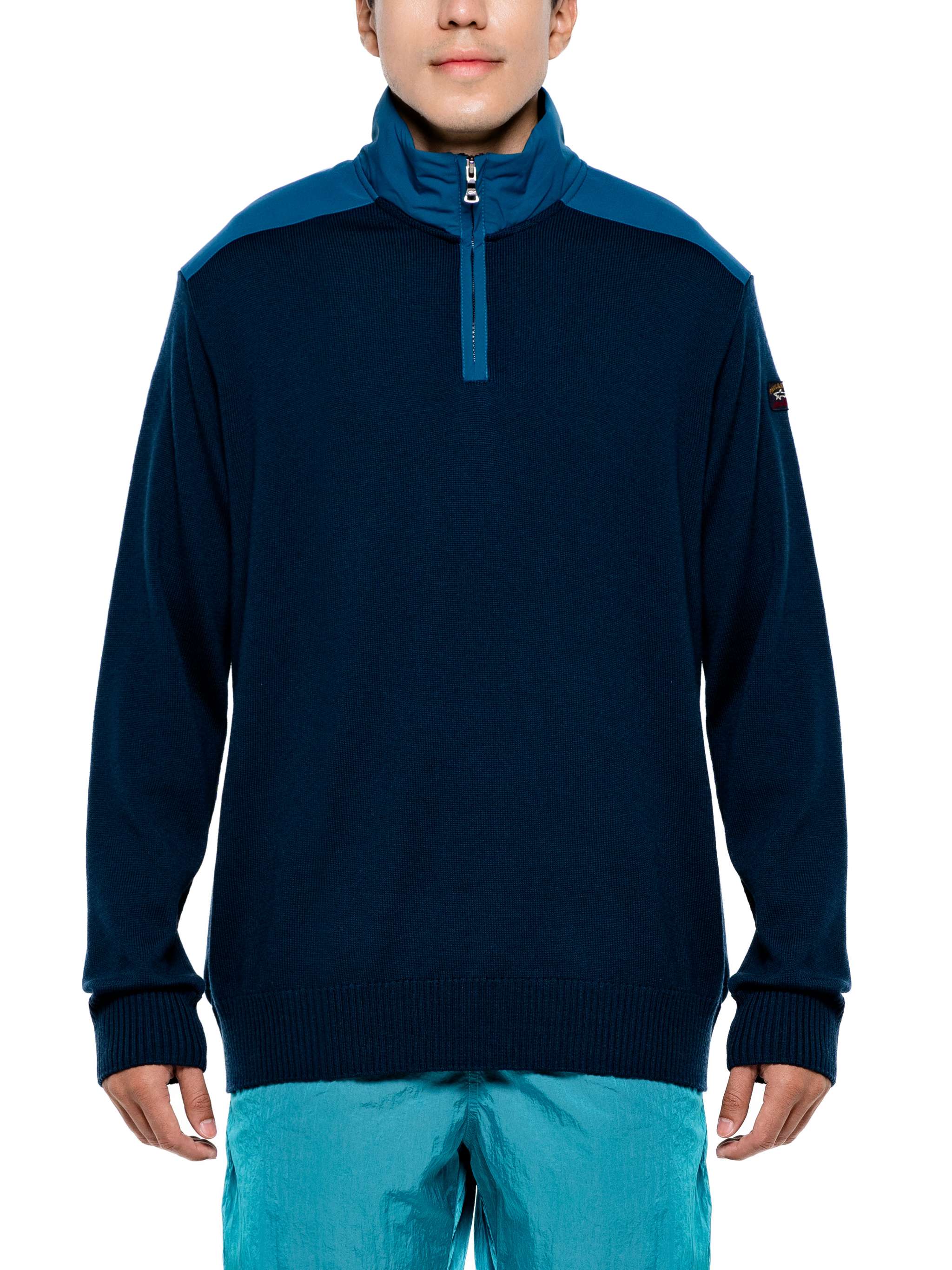 Sudadera unicolor, color blanco, para Caballeros