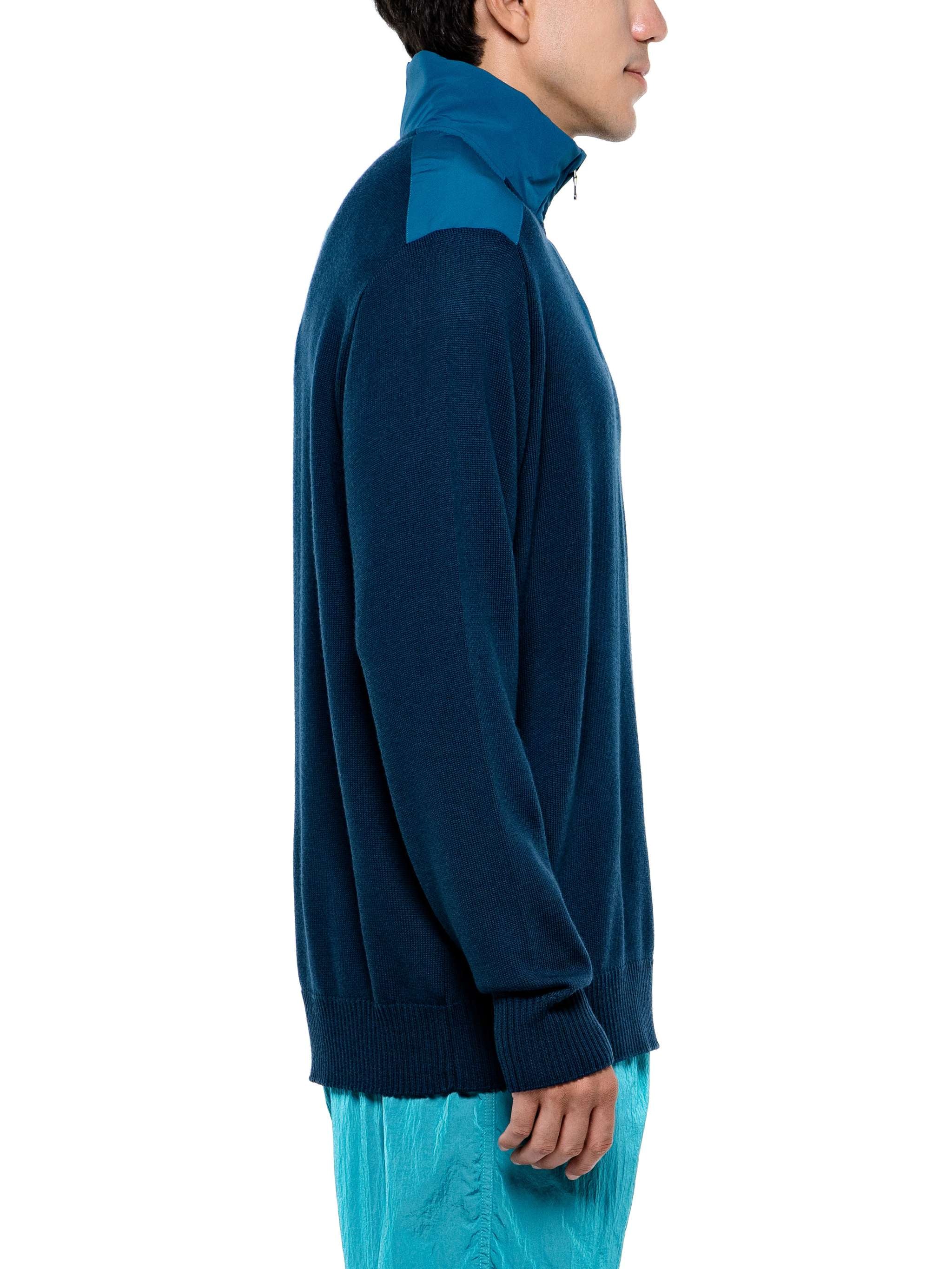 Sudadera unicolor, color blanco, para Caballeros - Image 3