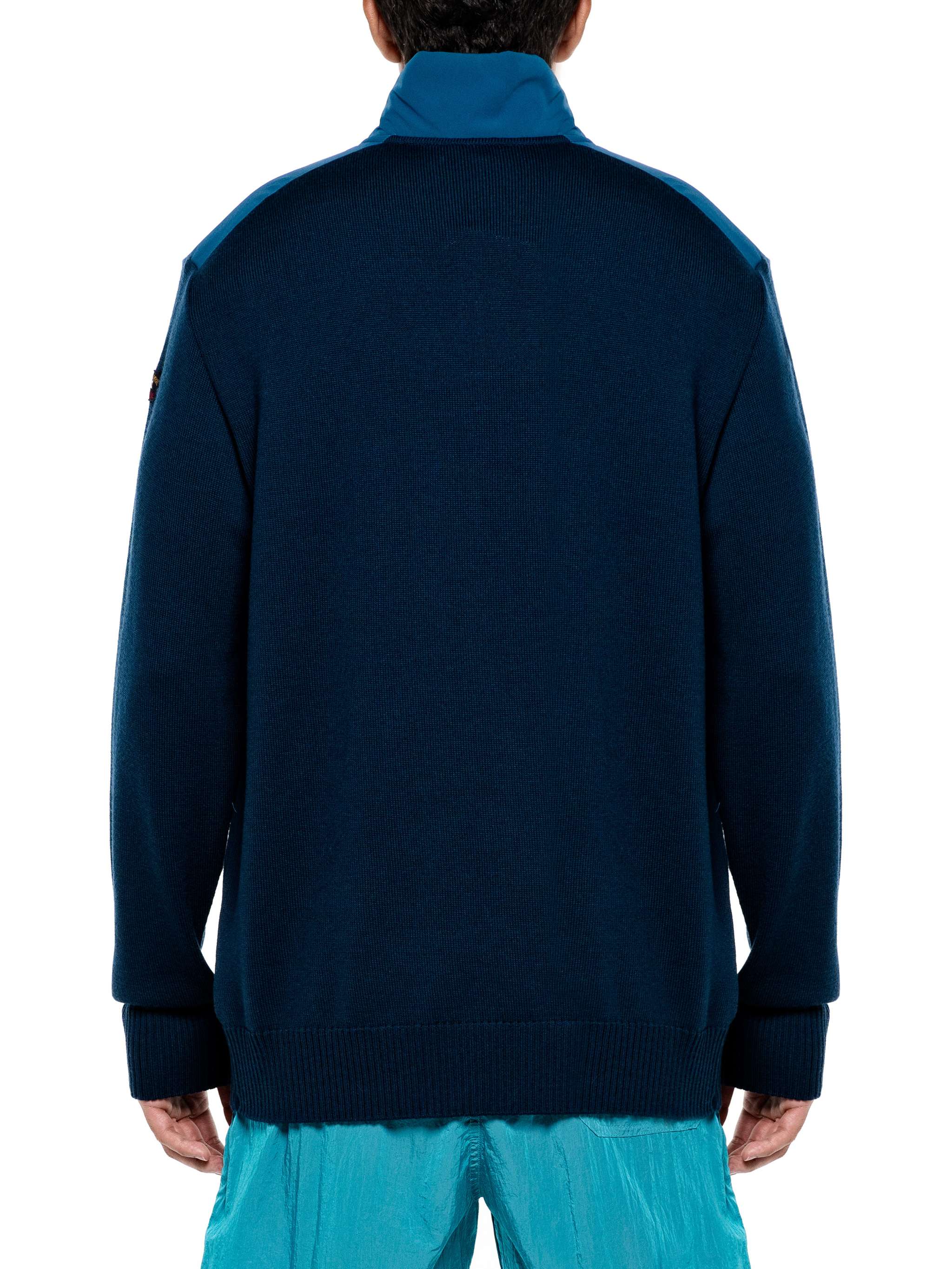 Sudadera unicolor, color blanco, para Caballeros - Image 4