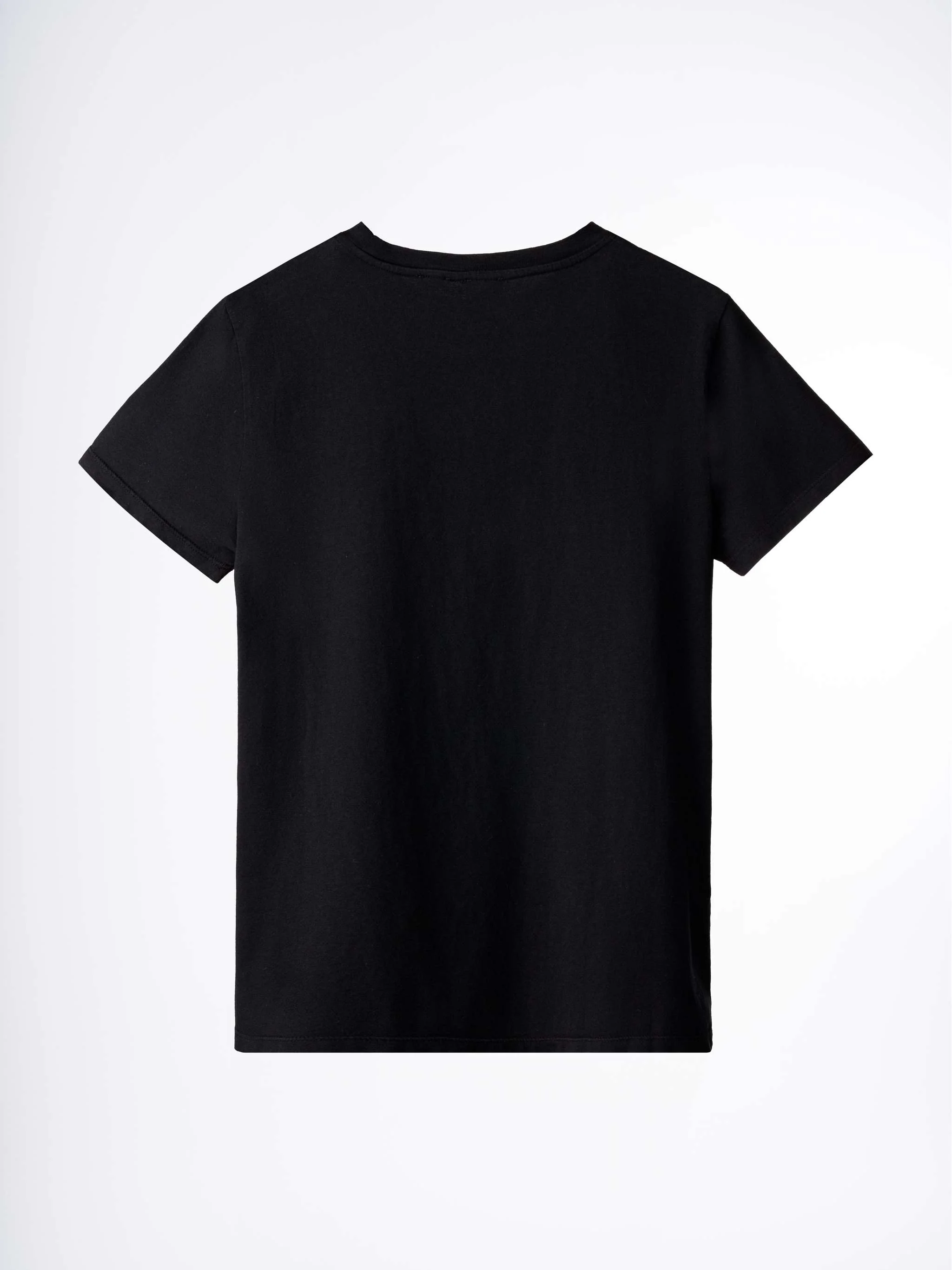 Franela manga corta Start T-Shirt Jersecon Old Wash, color negro, para Damas - Image 2