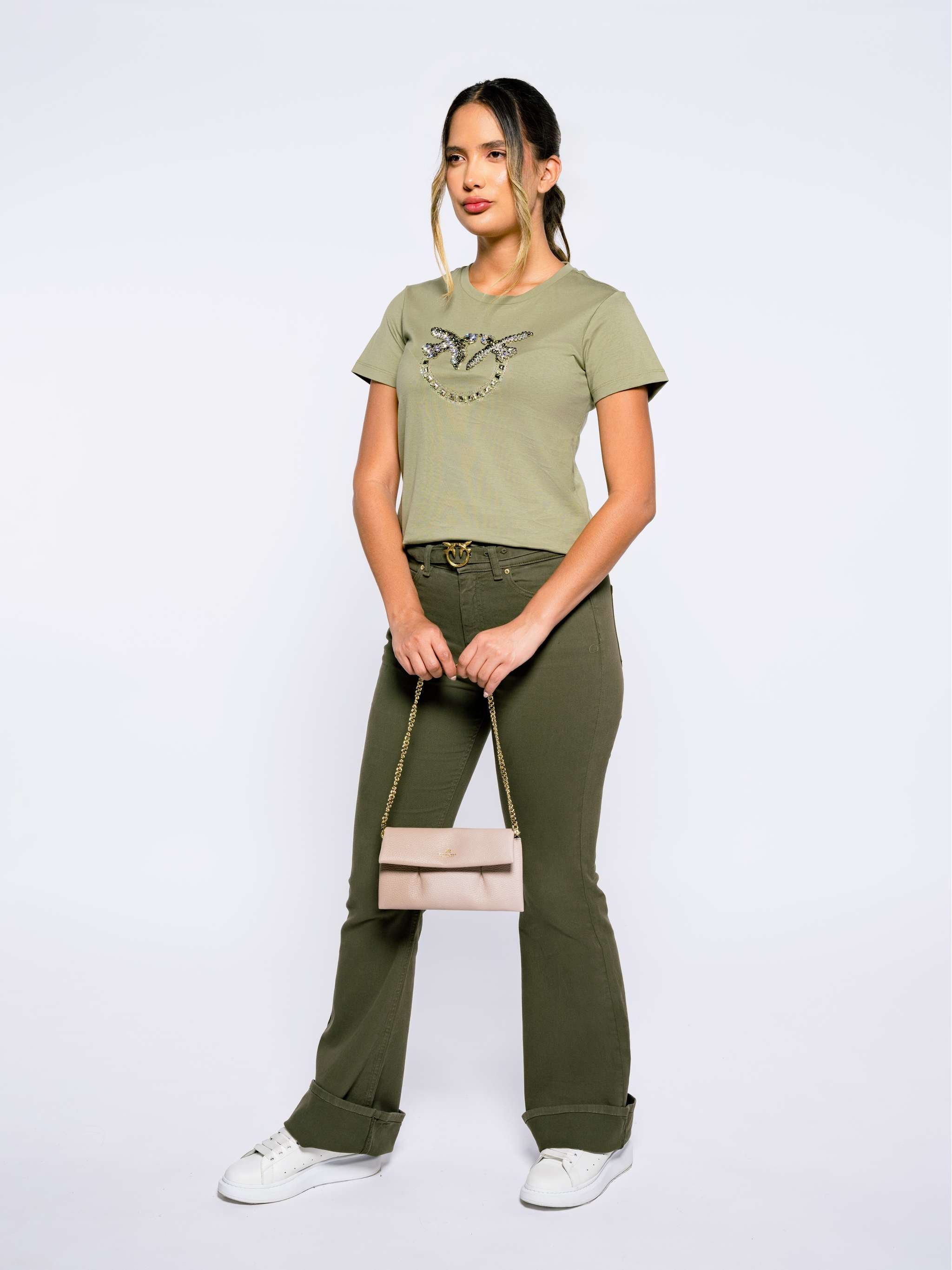 Franela Quentin, color verde, para Damas - Image 2