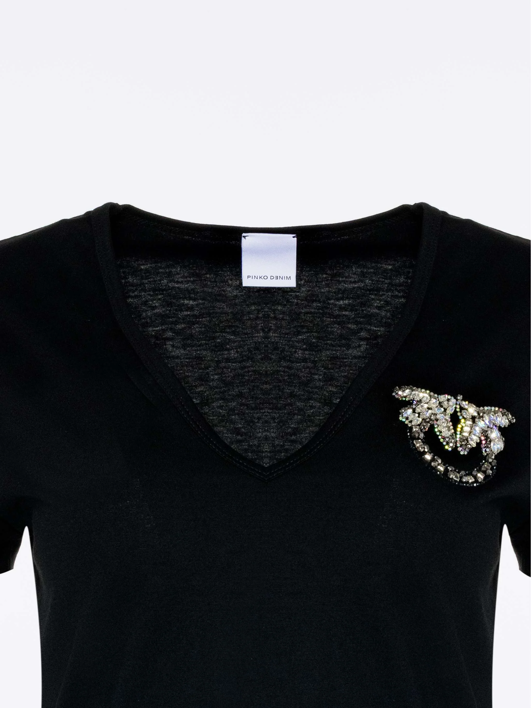Franela Turbato, color negro, para Damas - Image 4