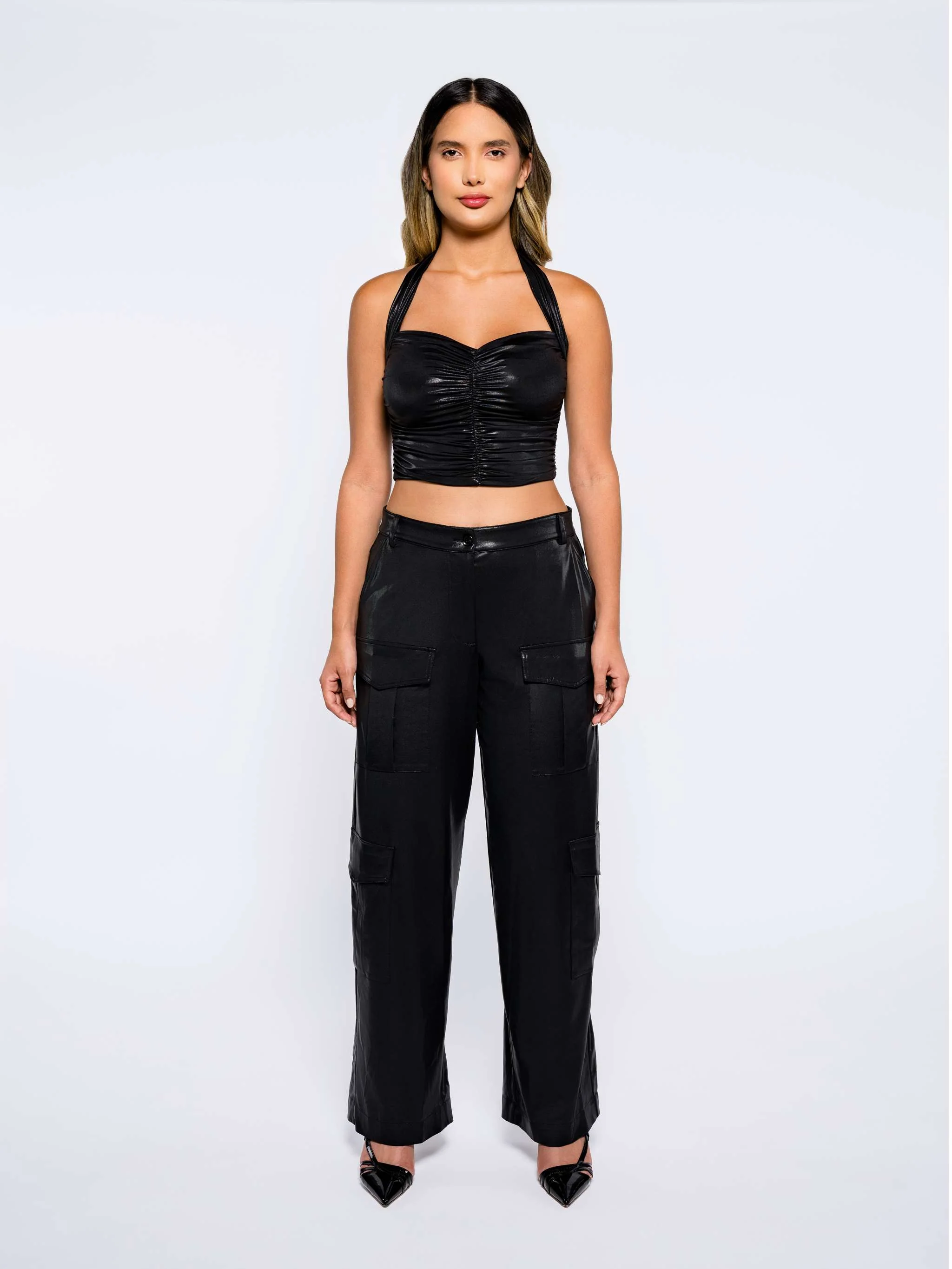 Pantalón Serodoli, color negro, para Damas - Image 3