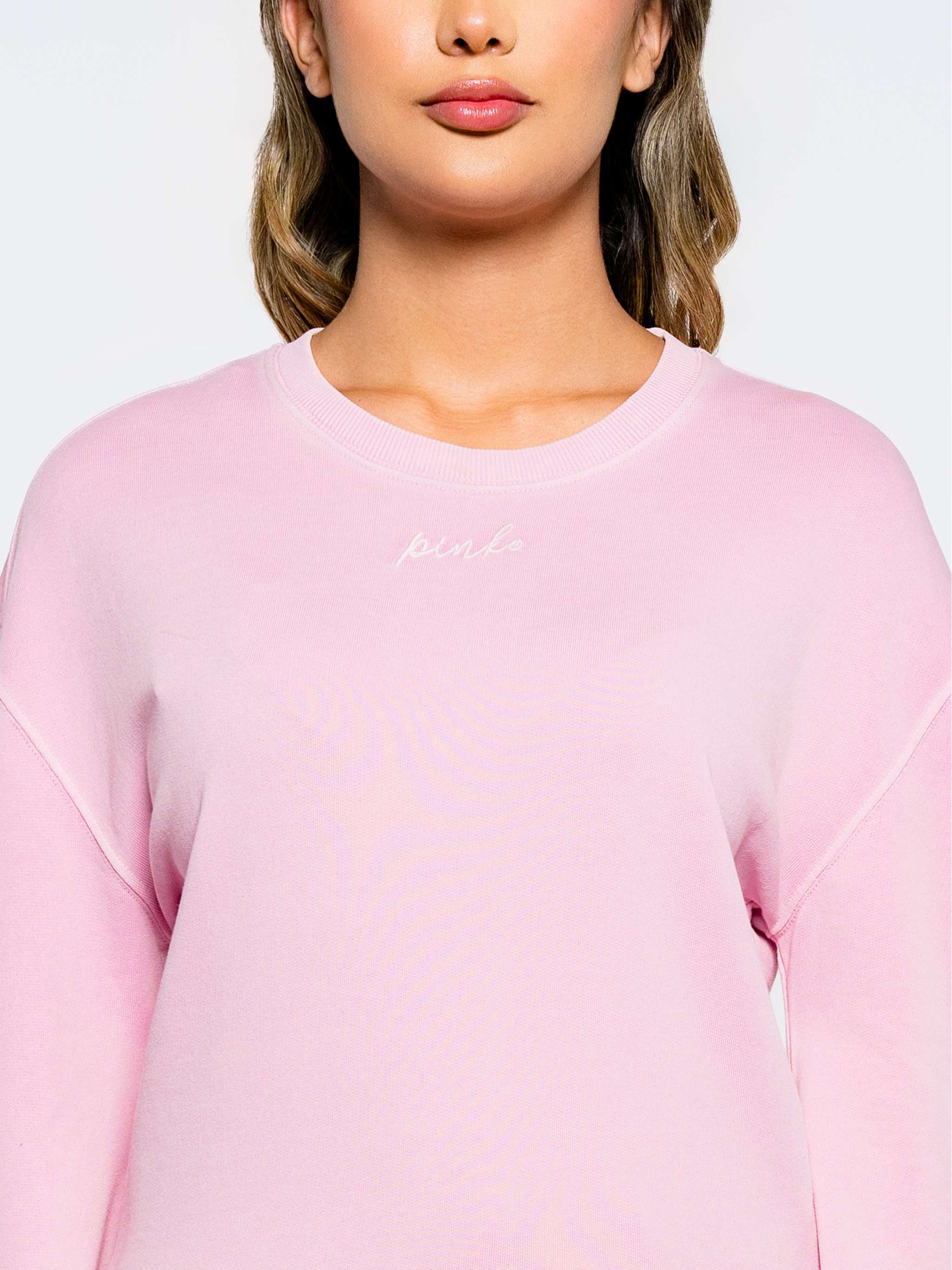 Suéter Lavagnina, color rosado con gris, para Damas