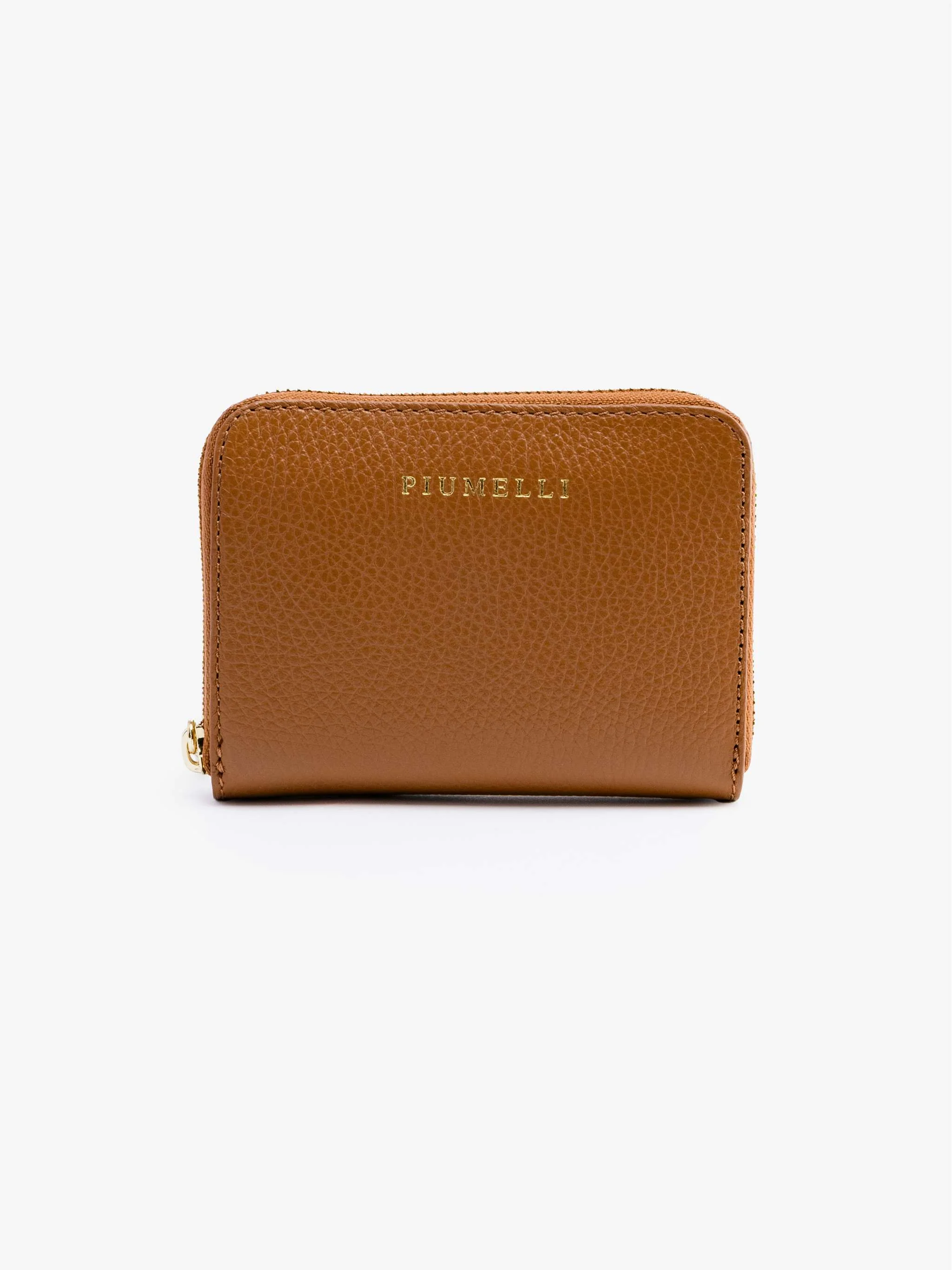 Billetera Demi S, color tabaco, para Damas