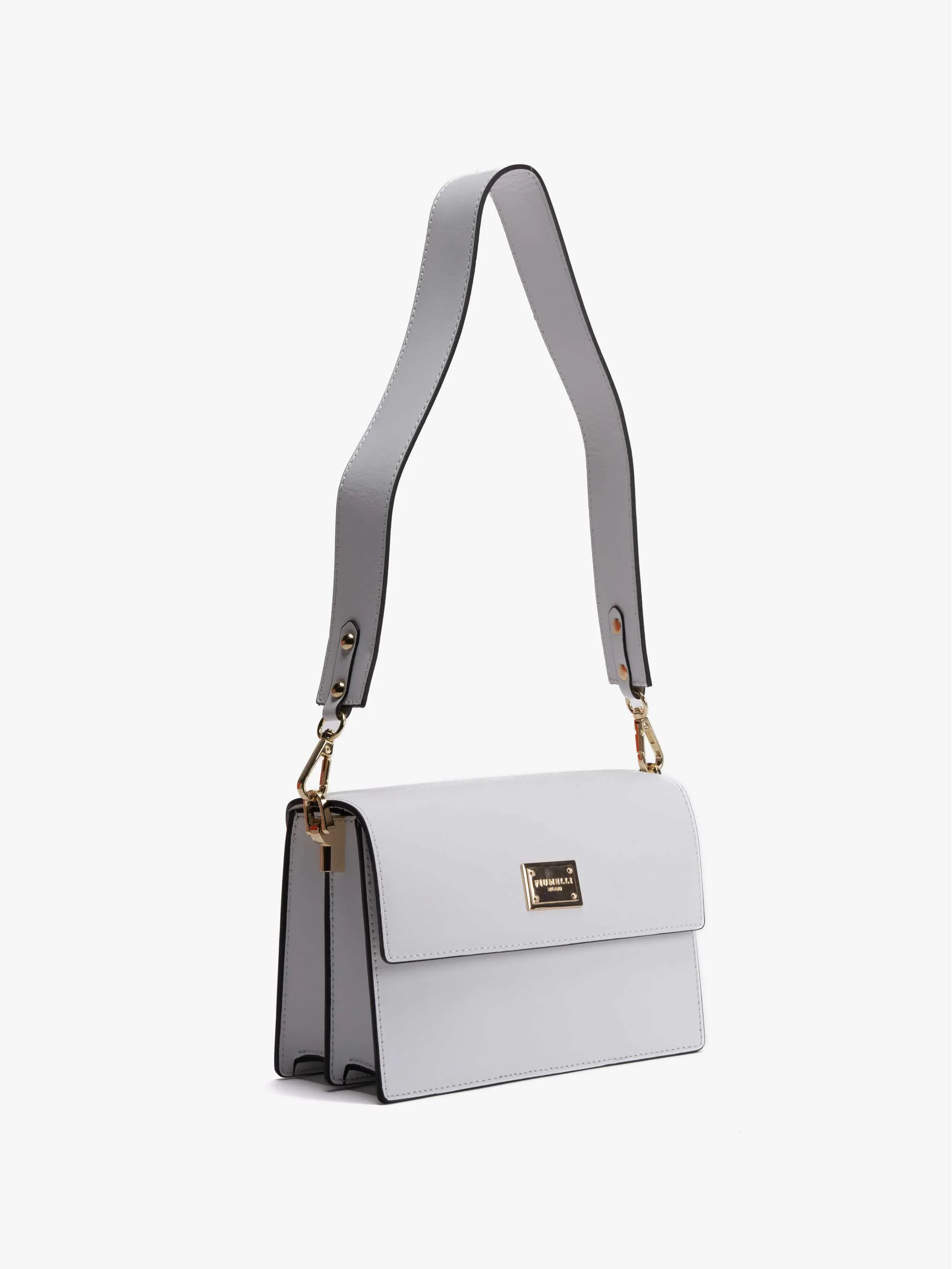 Bolso de hombro Boston, color Blanco, Para Damas - Image 4