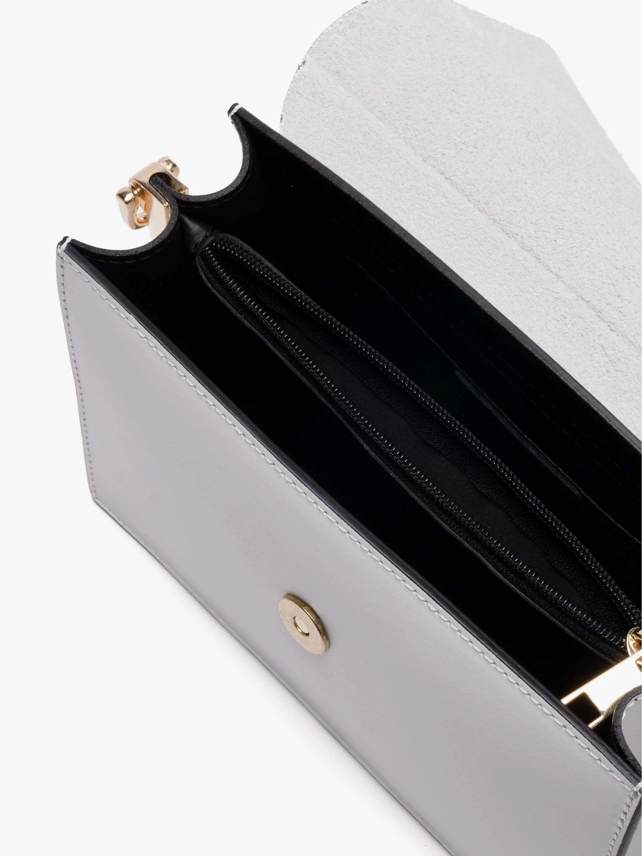 Bolso de hombro Boston, color Blanco, Para Damas - Image 5