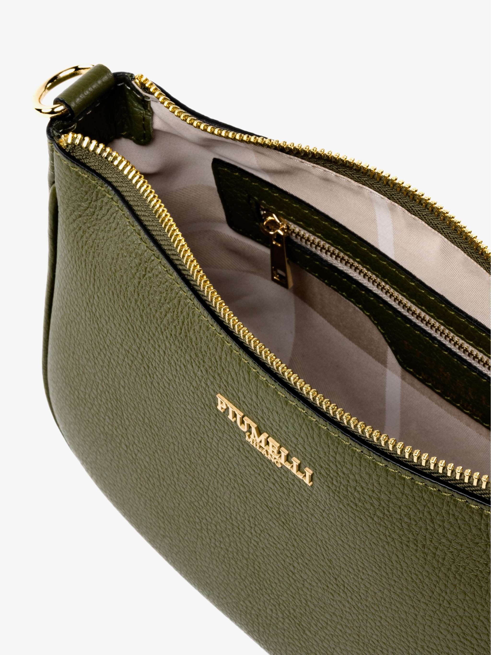 Bolso de hombro Nives, color verde oliva, para Damas - Image 4