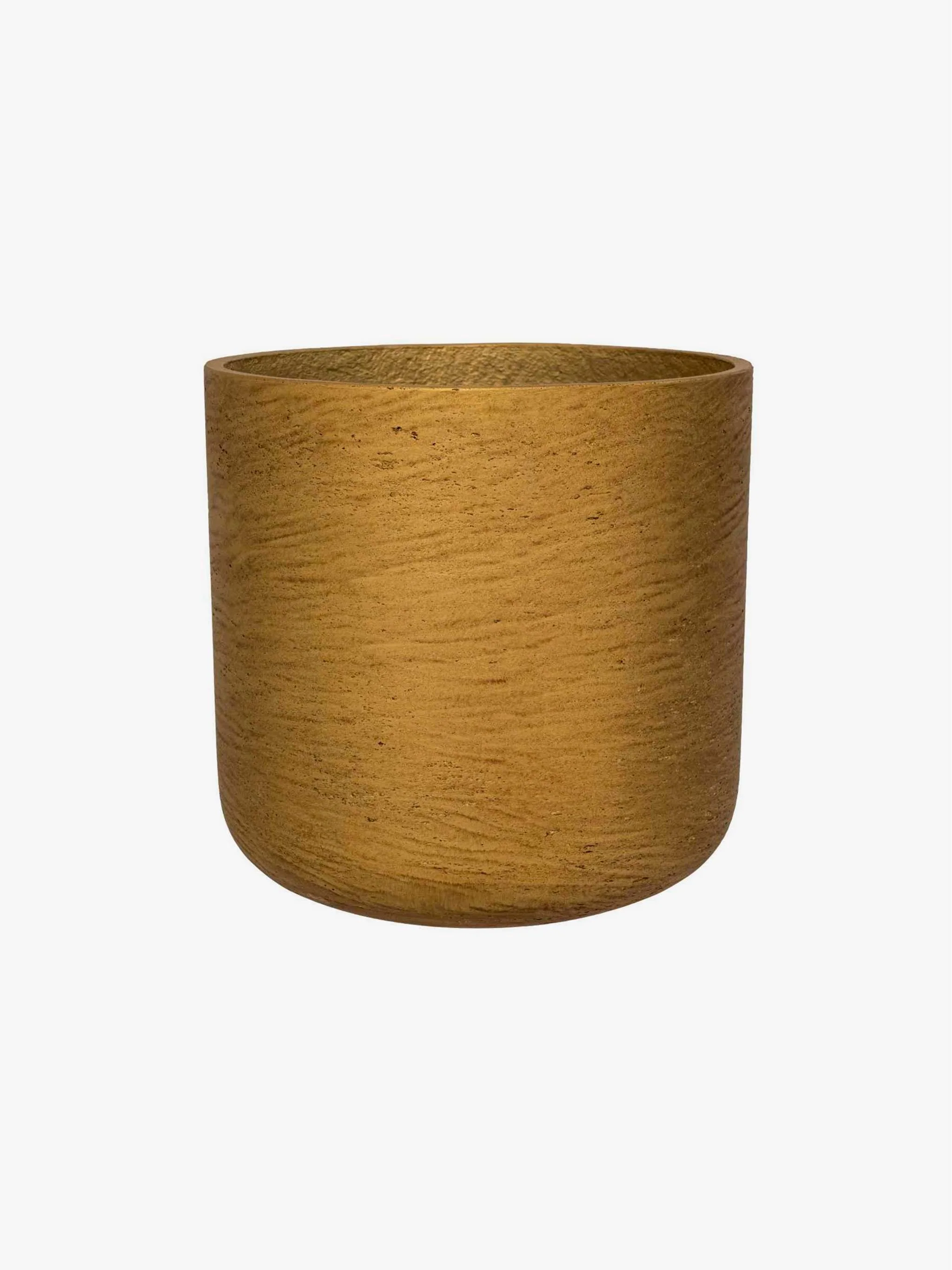 Maceta Charlie, tamaño XS, color dorado
