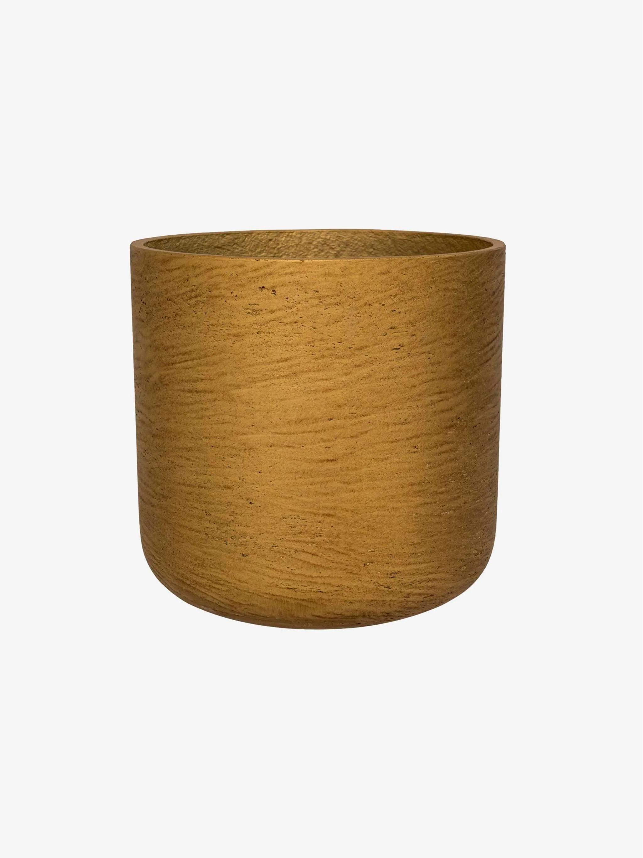 Maceta Charlie, tamaño XXXS, color dorado