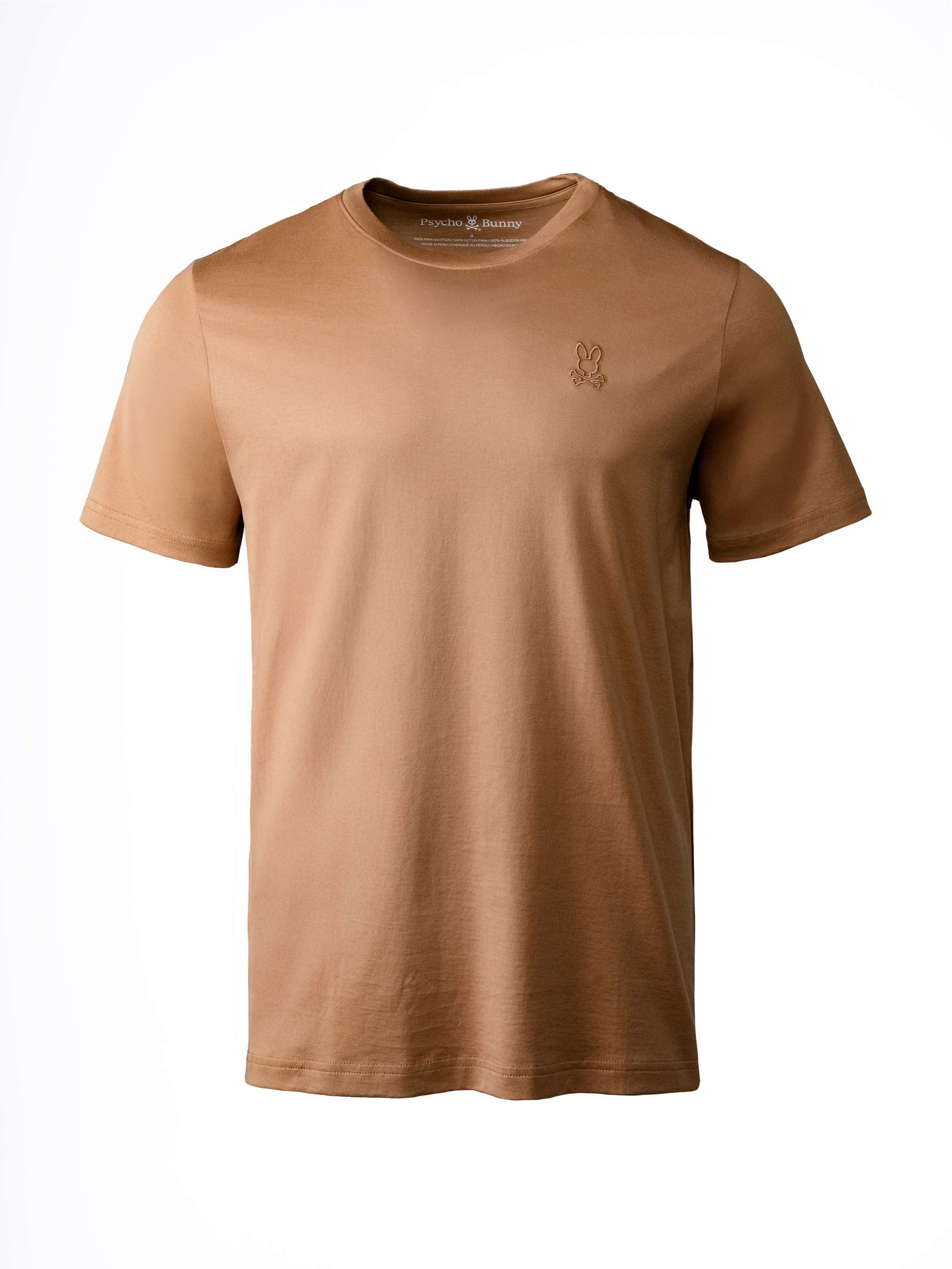 Camiseta James, color chocolate, para Caballeros