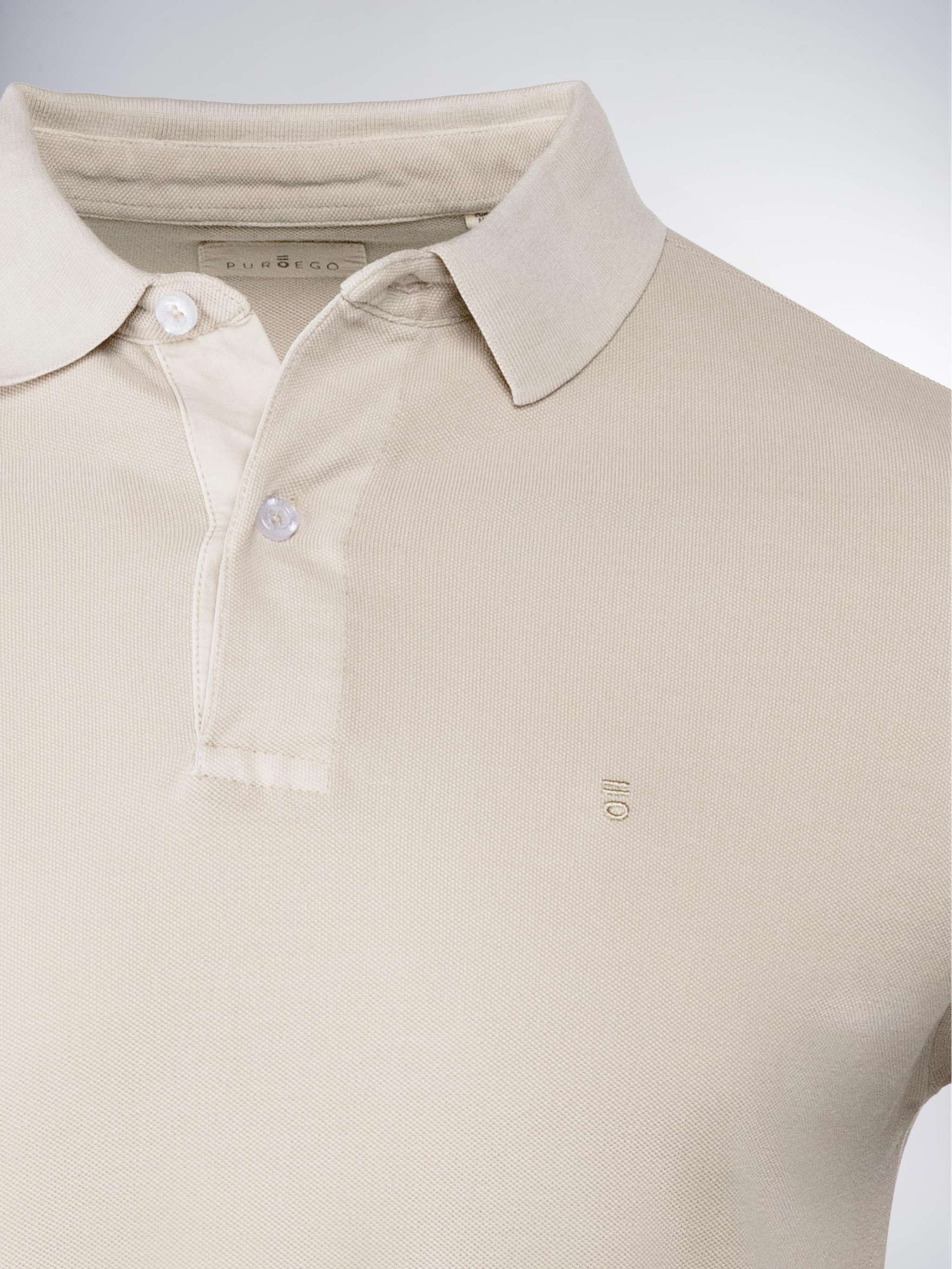 Chemise Polo S/Sleeve, color rafia, para Caballeros - Image 4