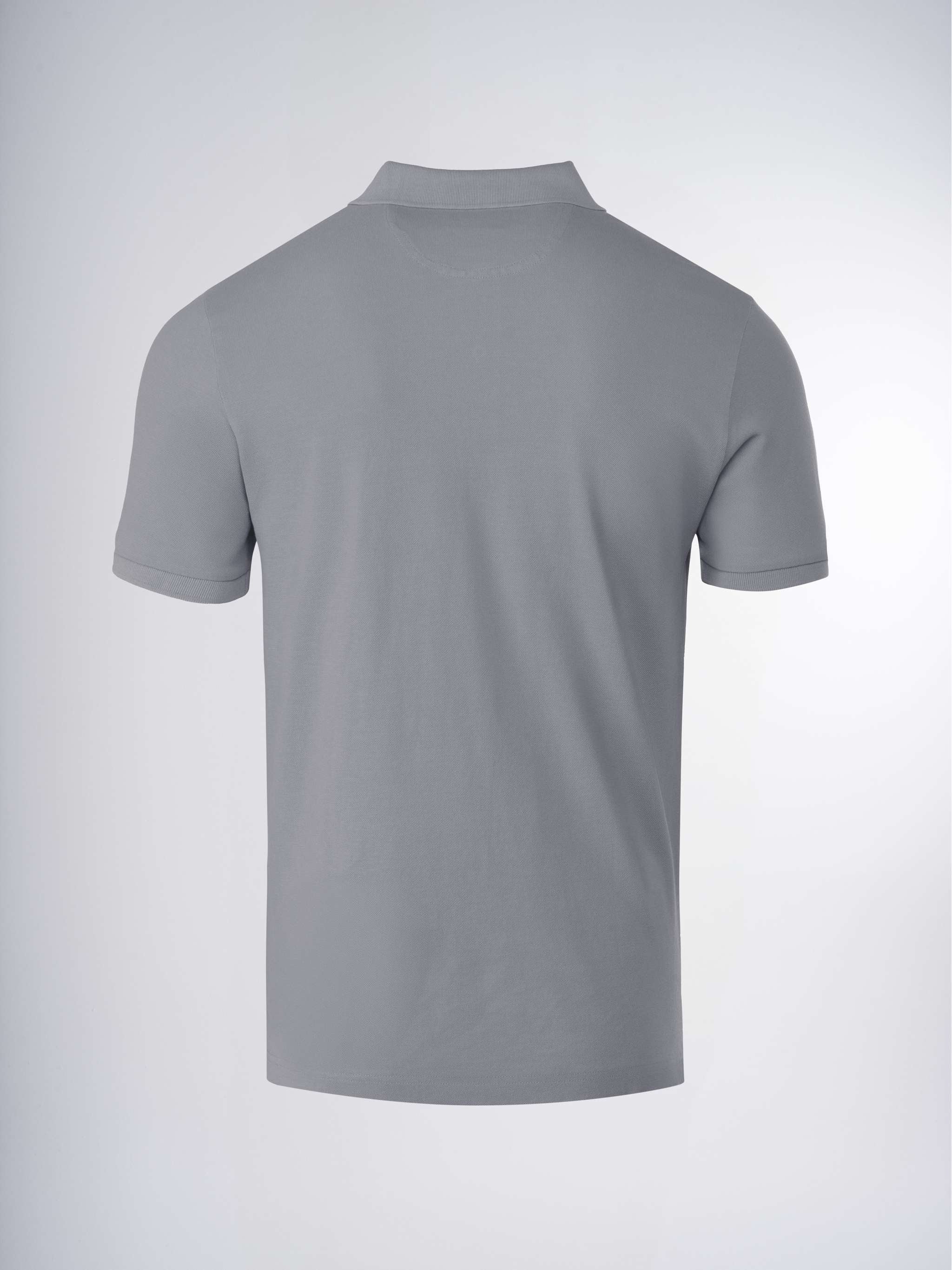 Chemise Polo S/Sleeve, color piedra, para Caballeros - Image 2