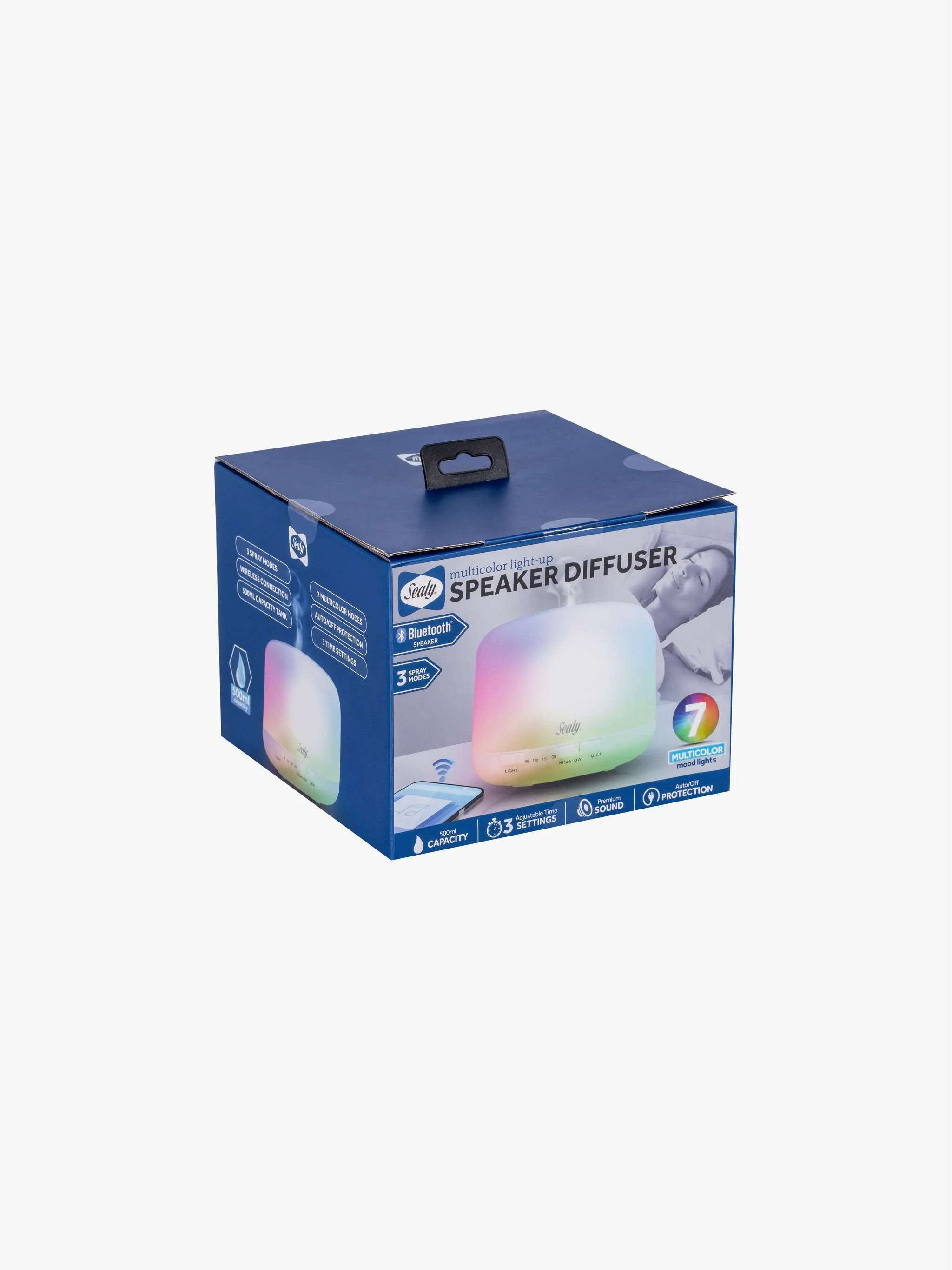 Difusor eléctrico Sealy, con altavoz integrado - Image 4