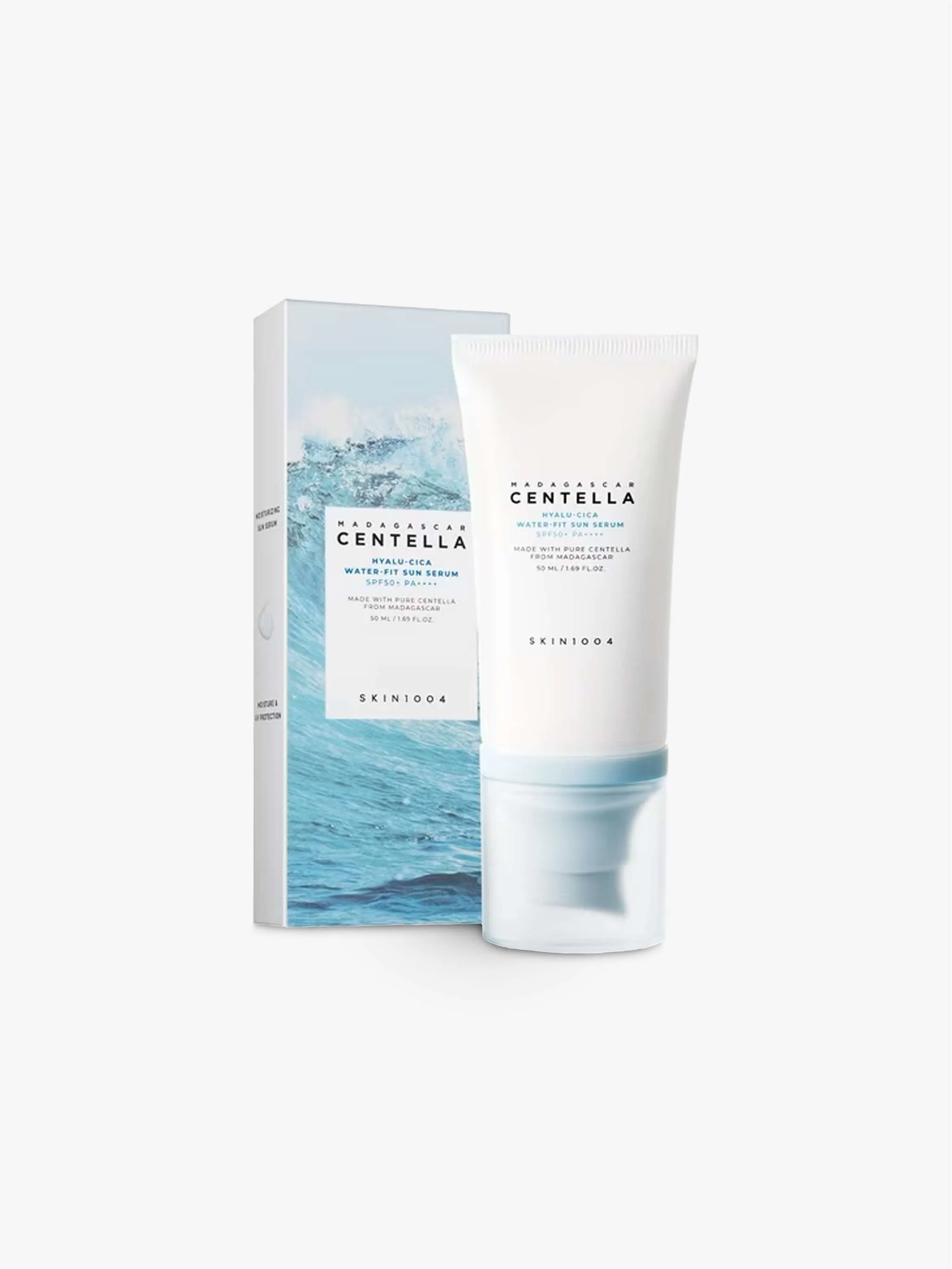 Protector solar serum Centella Hyalu-Cica Water-Fit 50ml, protección ligera e hidratante - Image 2