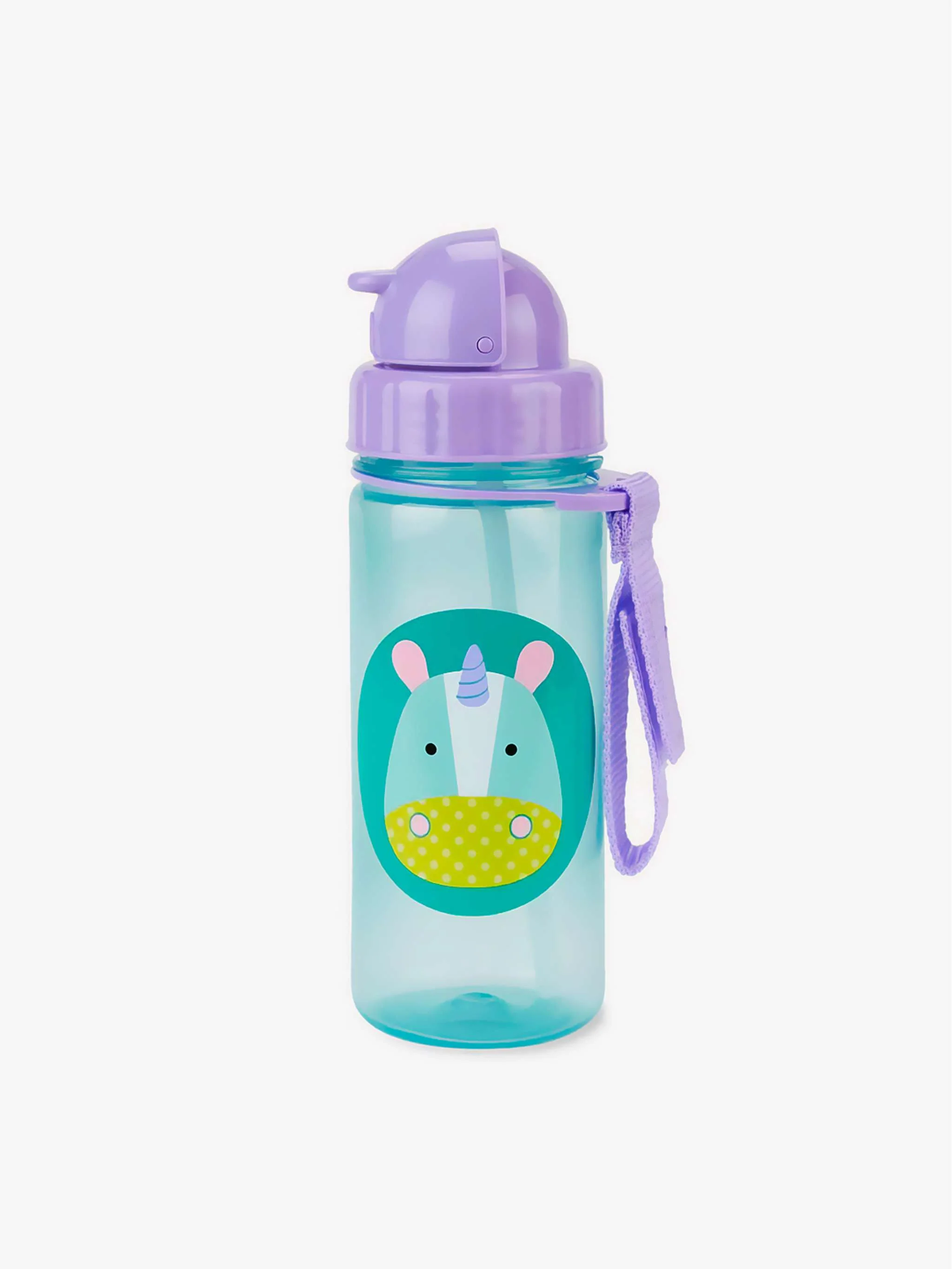 Vaso con pitillo - Unicornio