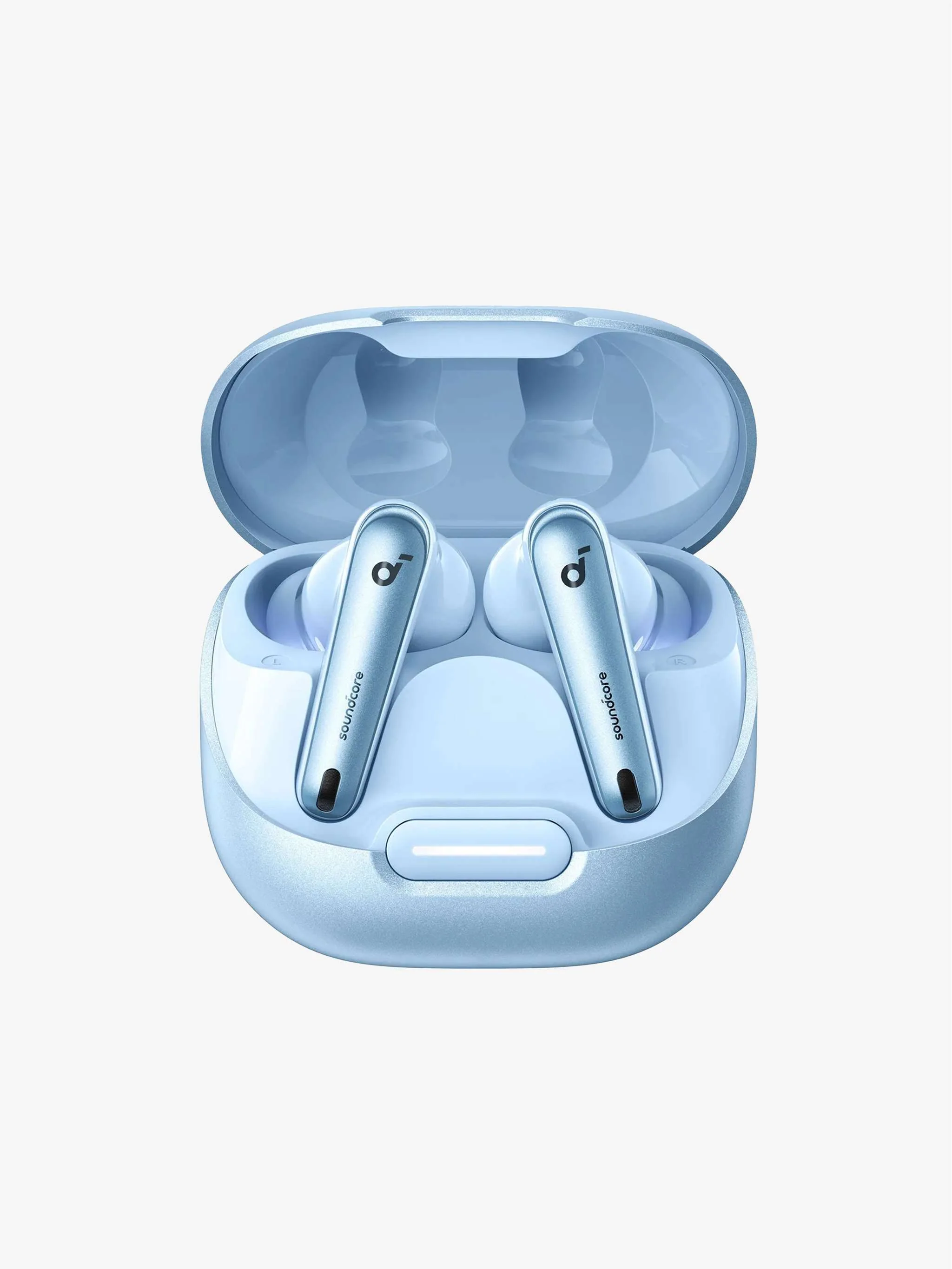 Audífonos inalámbricos Soundcore Liberty 4, color azul claro