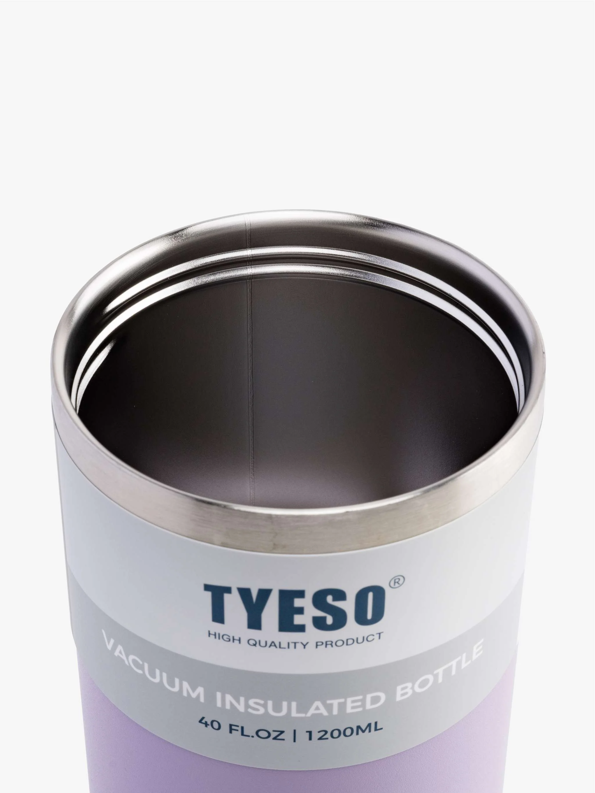 Termo de café aislante TYESO, color Morado 1200ml - Image 3