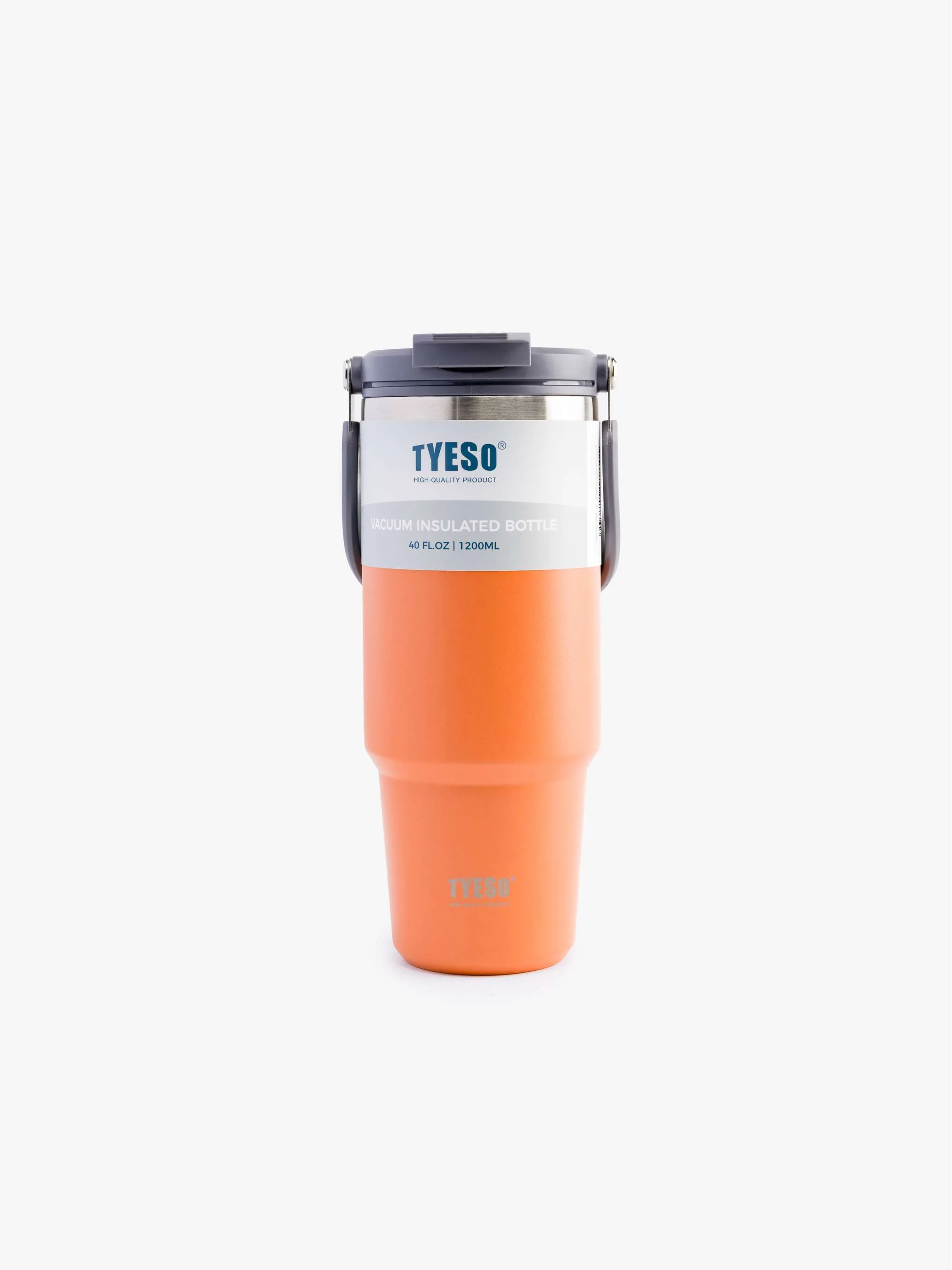 Termo de café aislante TYESO, color Naranja 1200ml