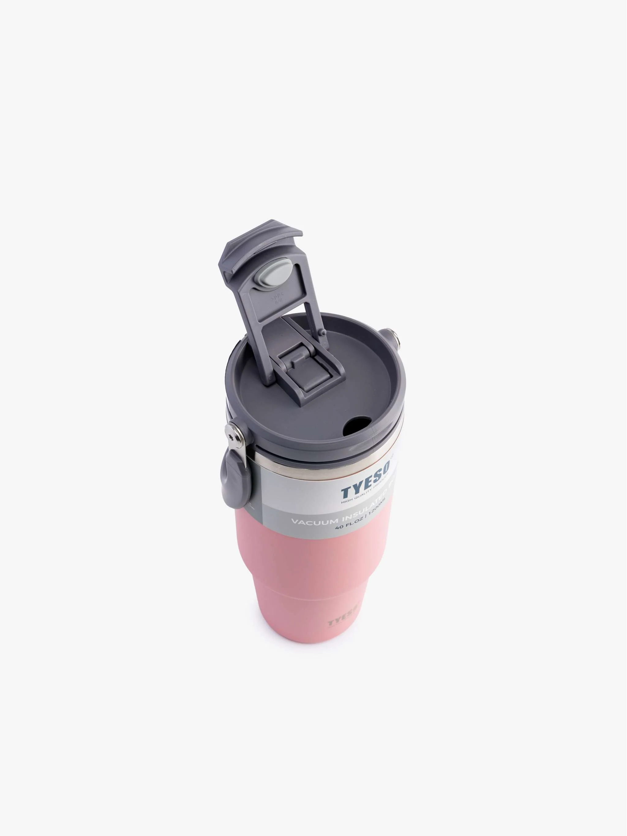 Termo de café aislante TYESO, color Rosado 1200ml - Image 2