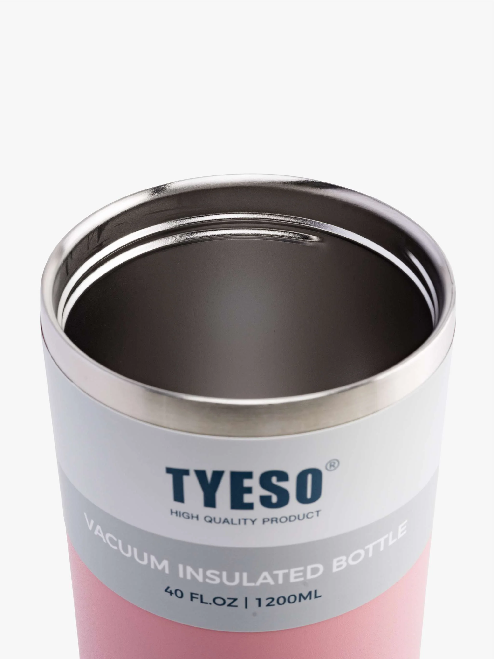 Termo de café aislante TYESO, color Rosado 1200ml - Image 3