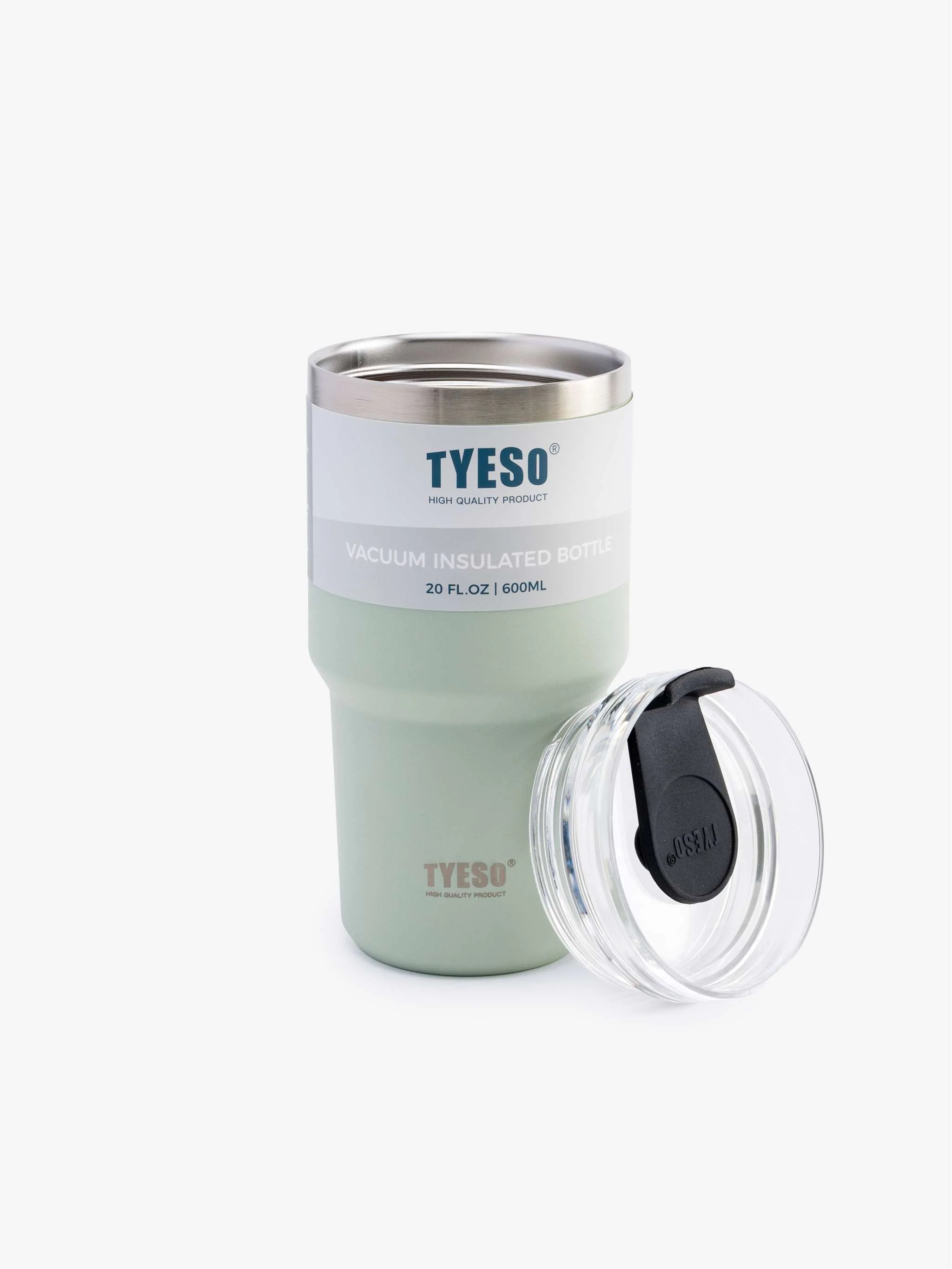 Termo de café TYESO, color Verde 600ml - Image 2