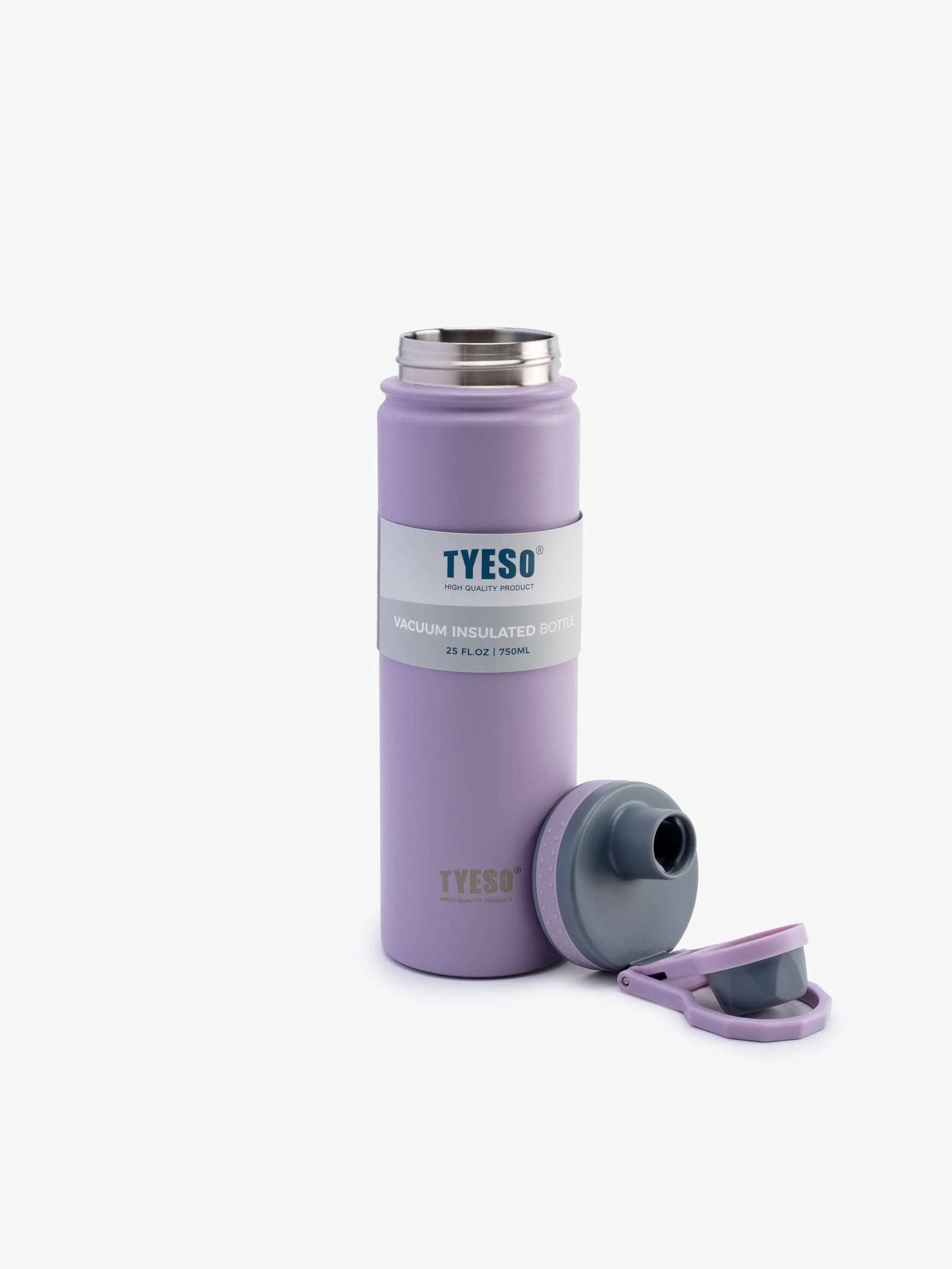 Termo deportivo TYESO, color Morado 750ml - Image 2
