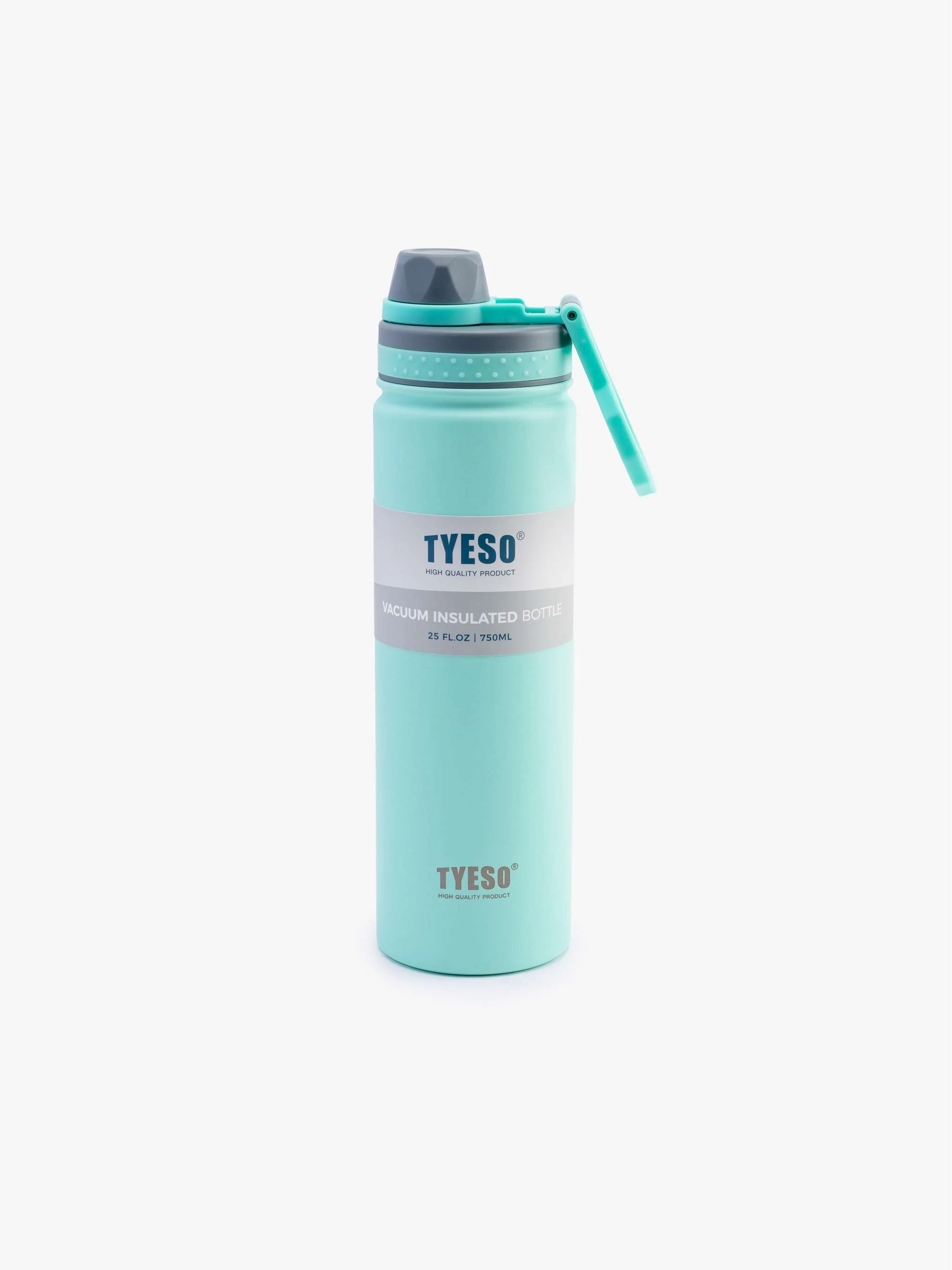 Termo deportivo TYESO, color Verde 750ml