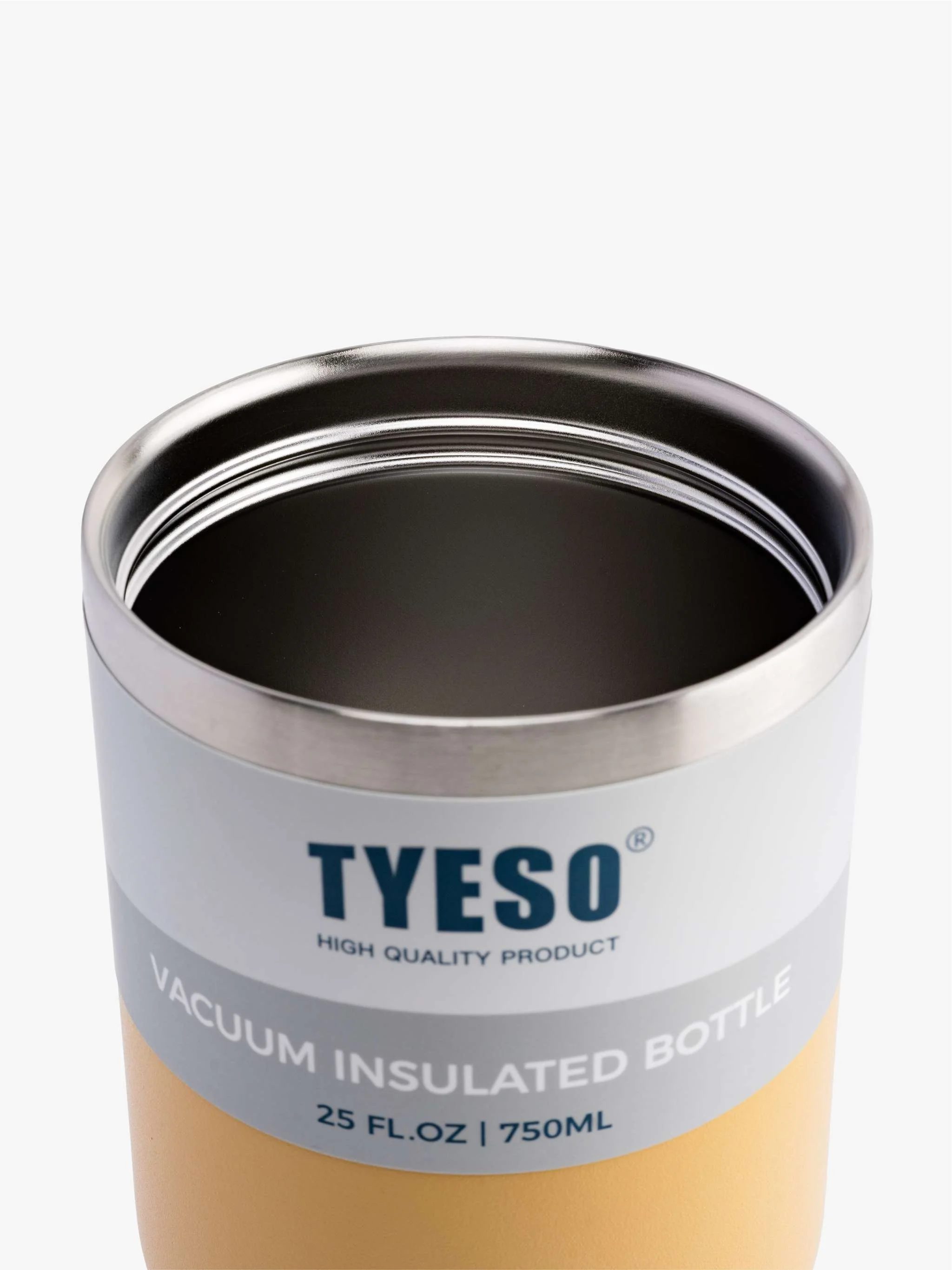 Termo TYESO, color Amarillo 750ml - Image 3