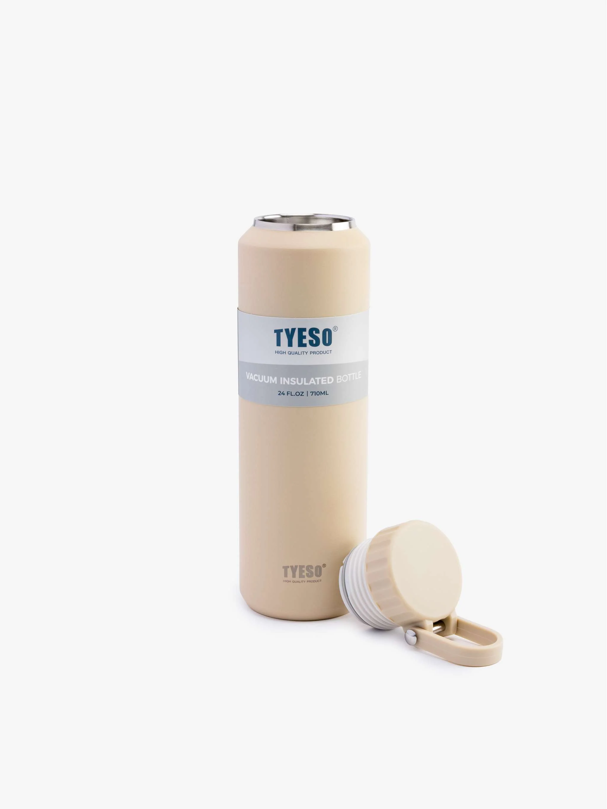 Termo TYESO, color Beige 710ml - Image 2