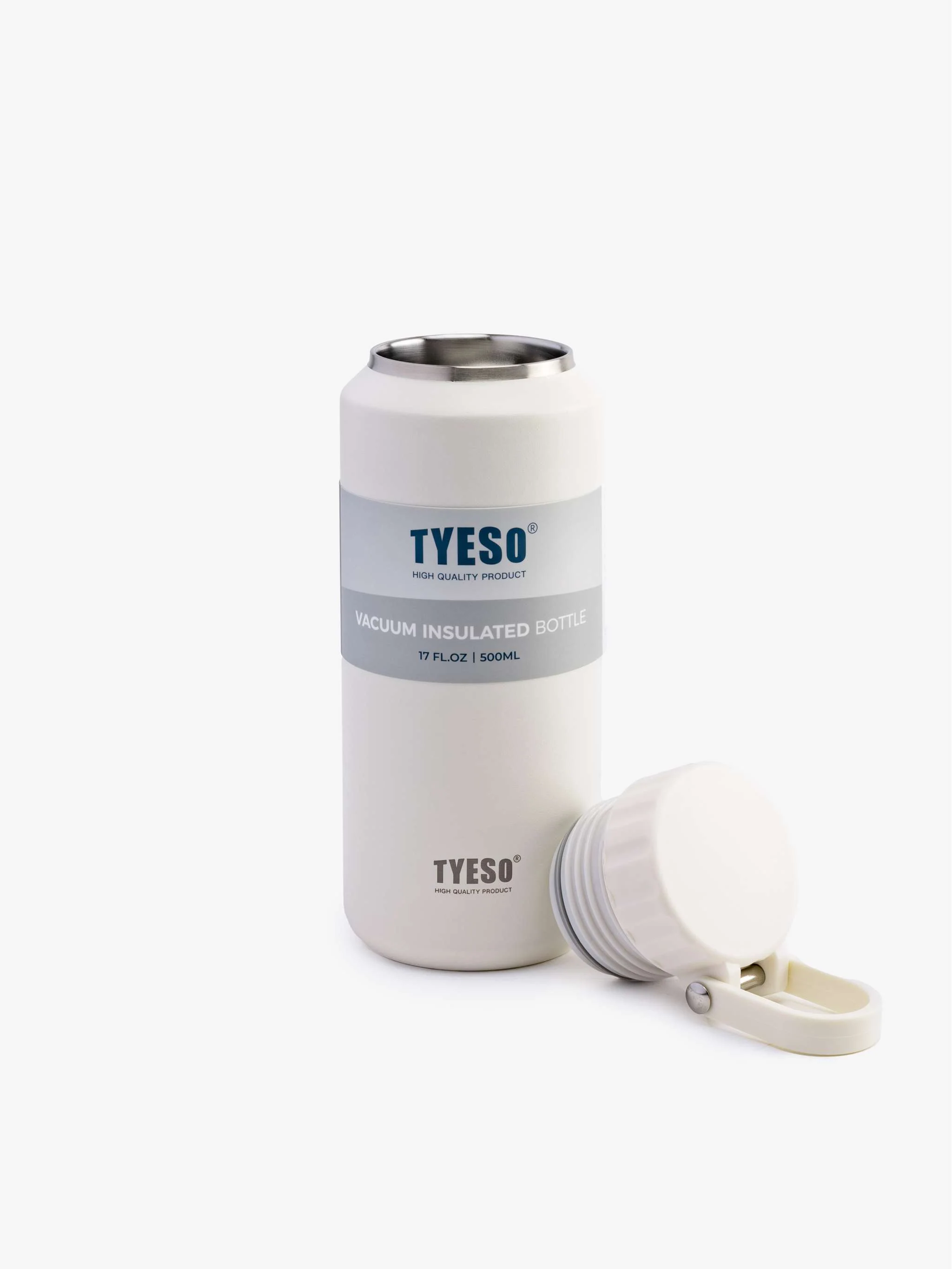 Termo TYESO, color Blanco 500ml - Image 2