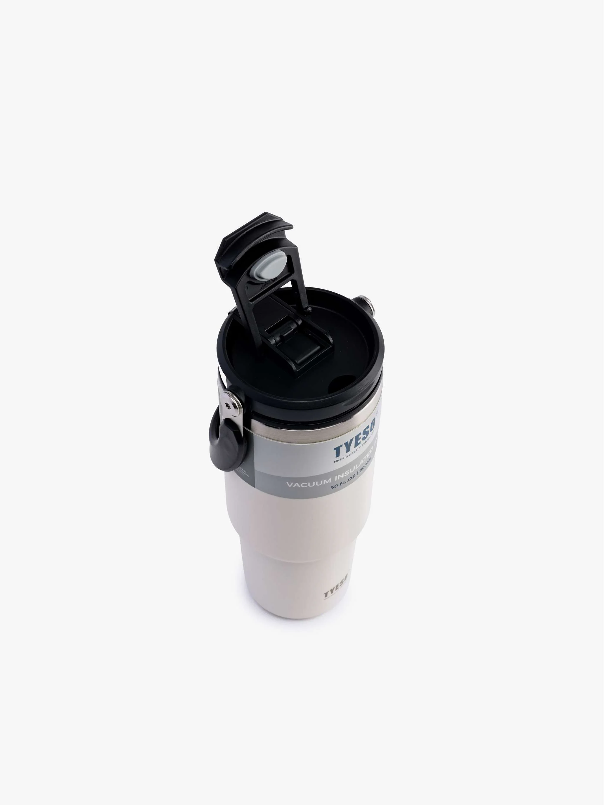 Termo TYESO, color Blanco 900ml - Image 2