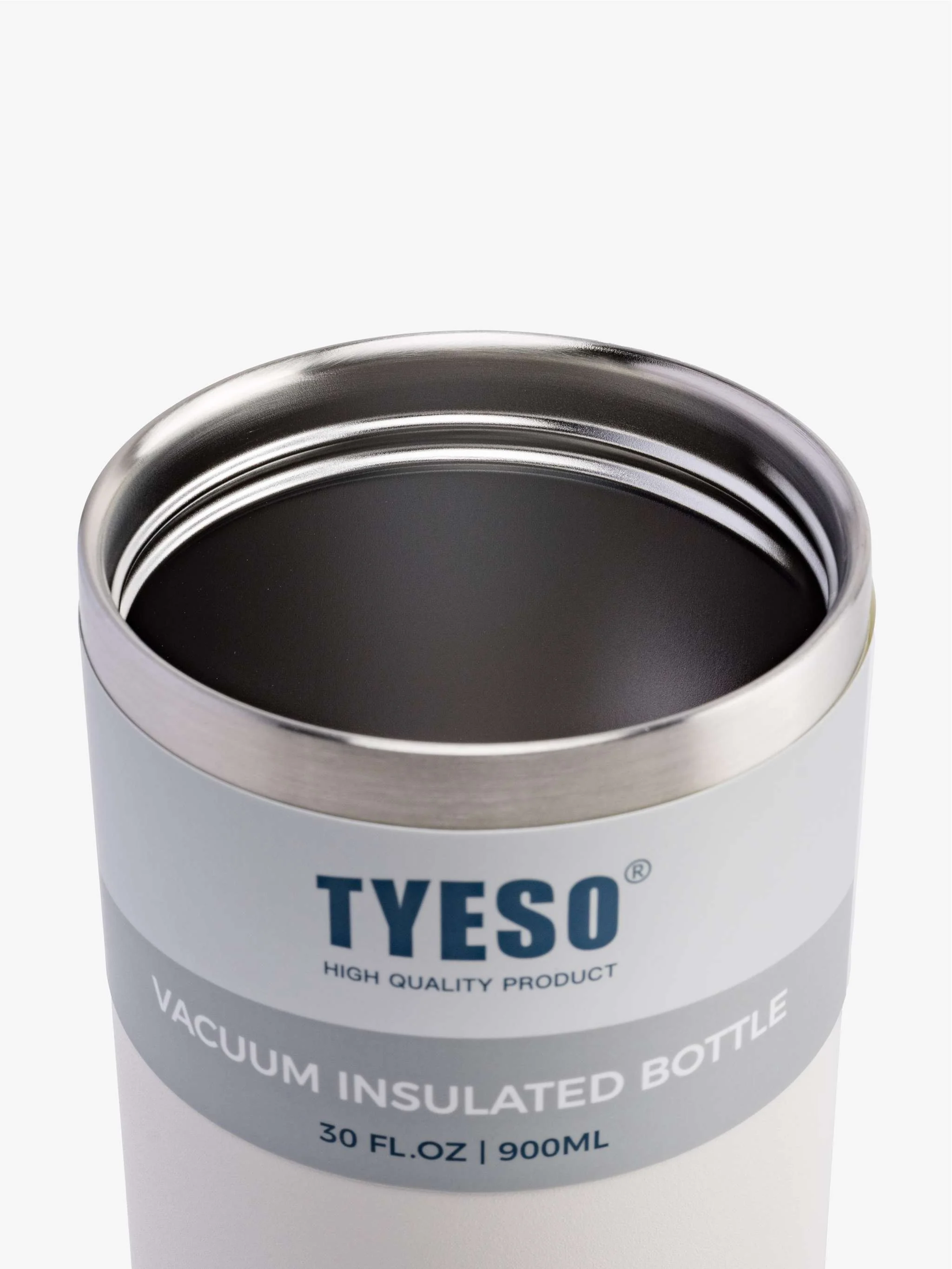 Termo TYESO, color Blanco 900ml - Image 3