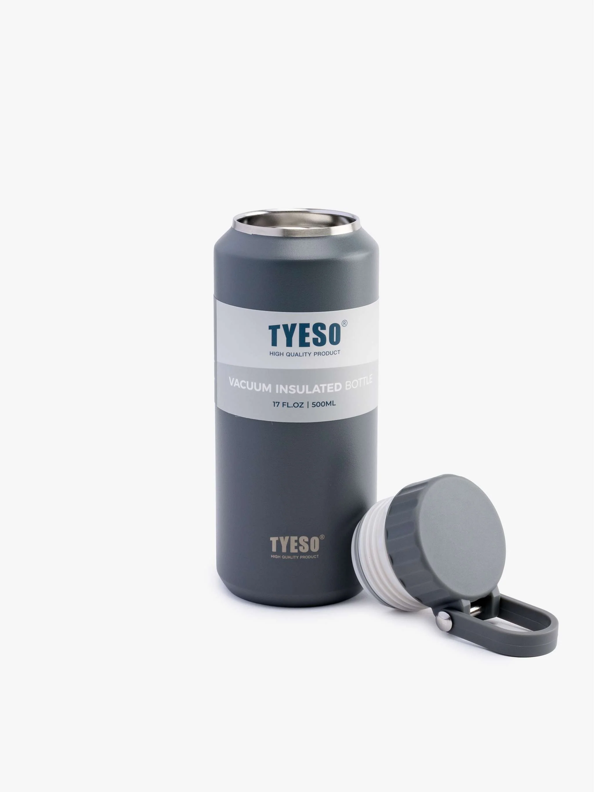 Termo TYESO, color Gris 500ml - Image 2