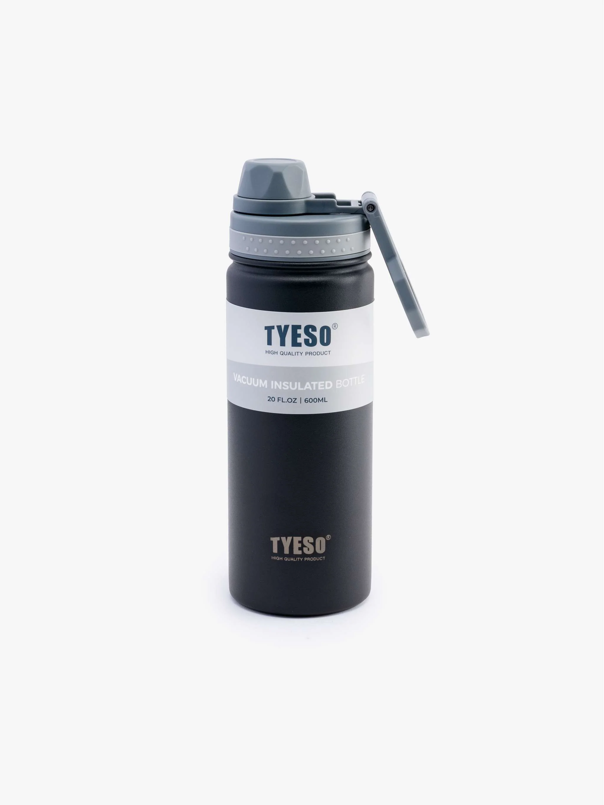 Termo TYESO, color Negro 600ml