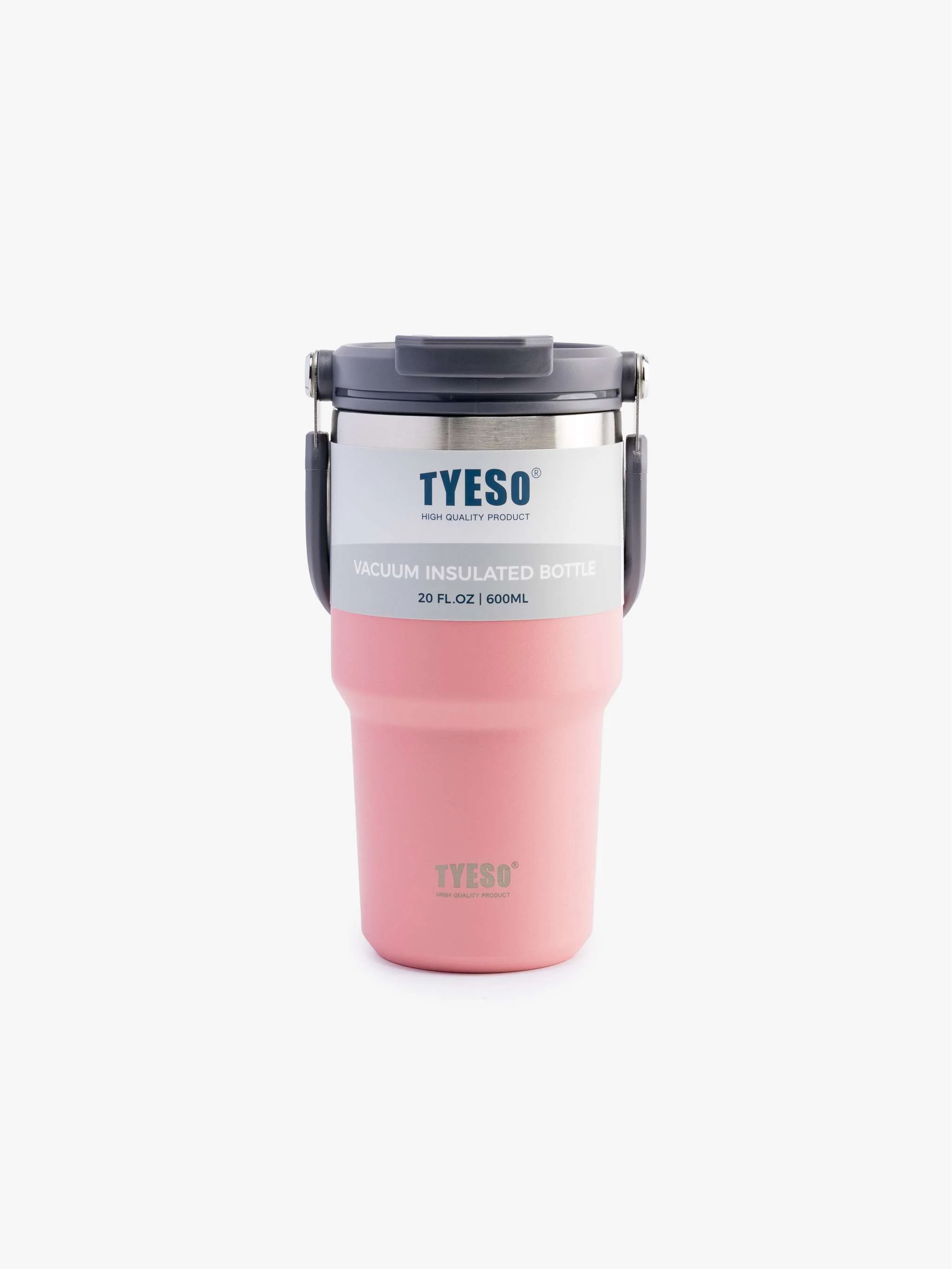Termo TYESO, color Rosado 600ml