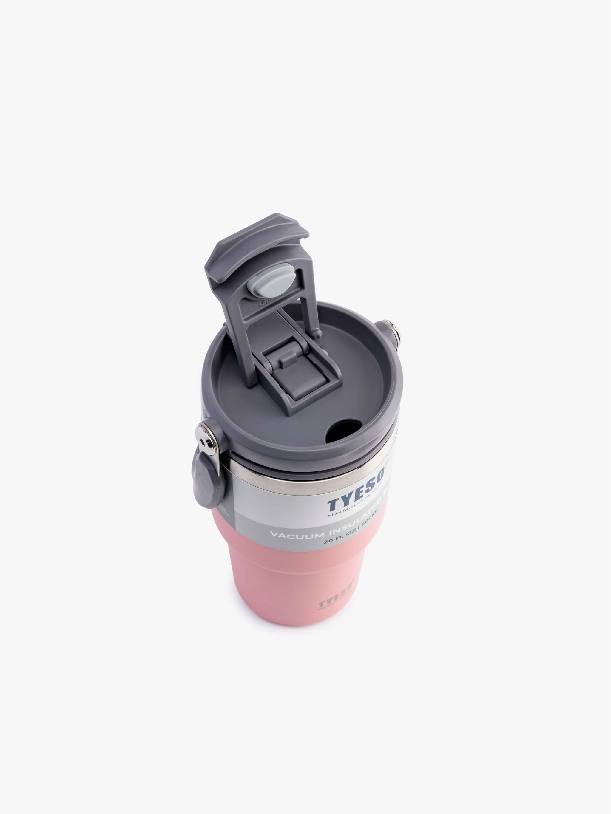 Termo TYESO, color Rosado 600ml - Image 2