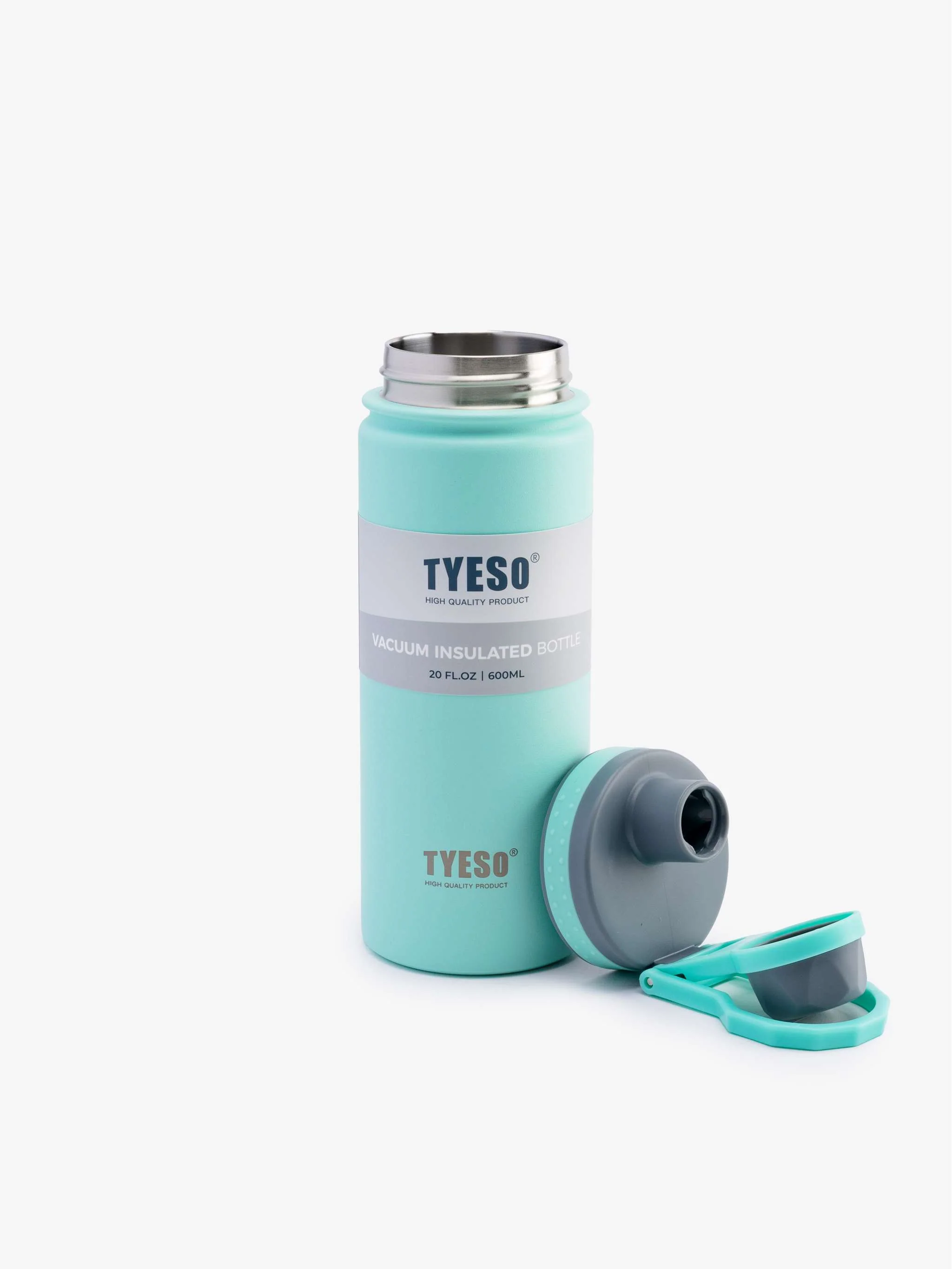 Termo TYESO, color Verde 600ml - Image 2