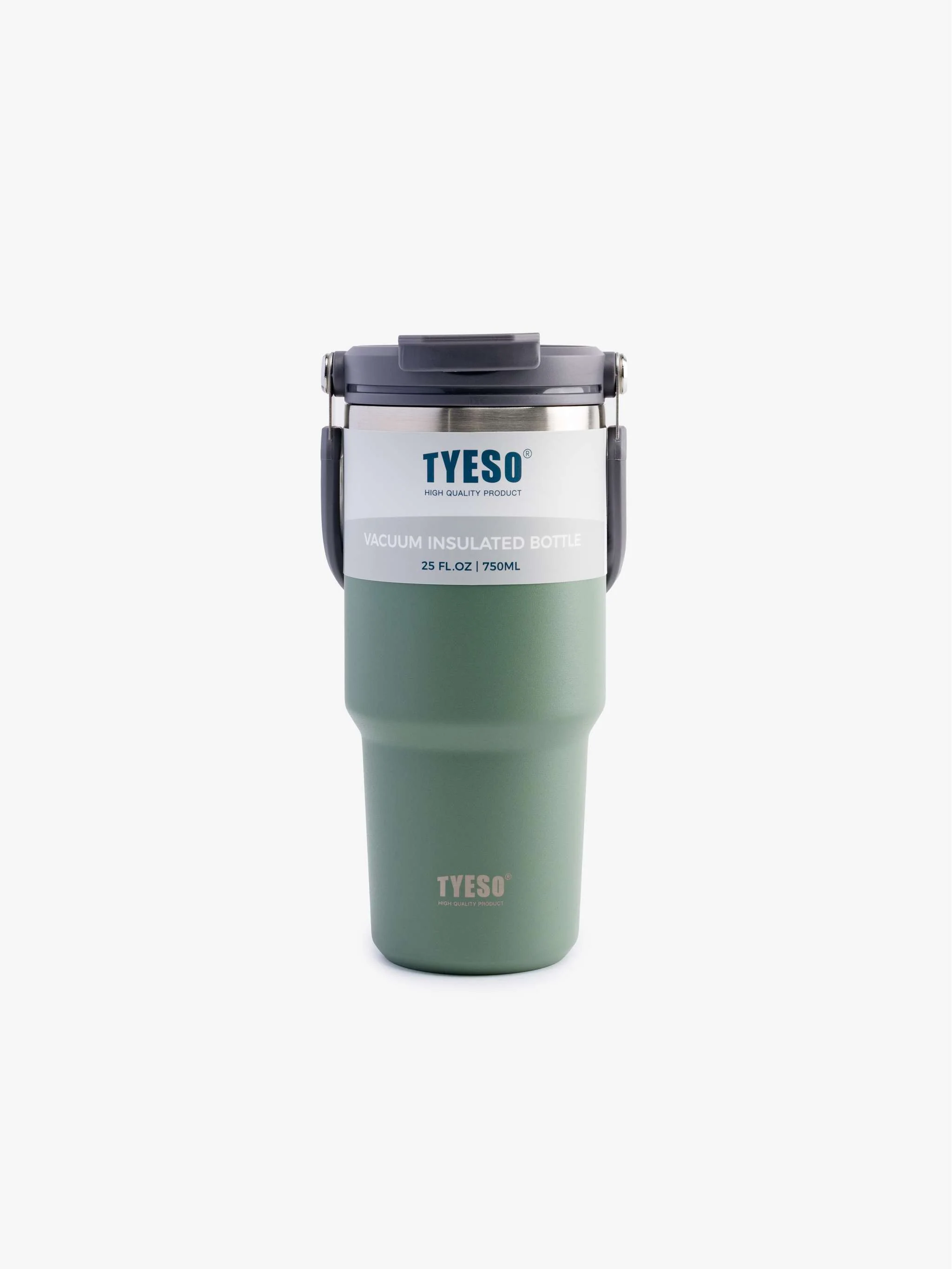 Termo TYESO, color Verde 750ml