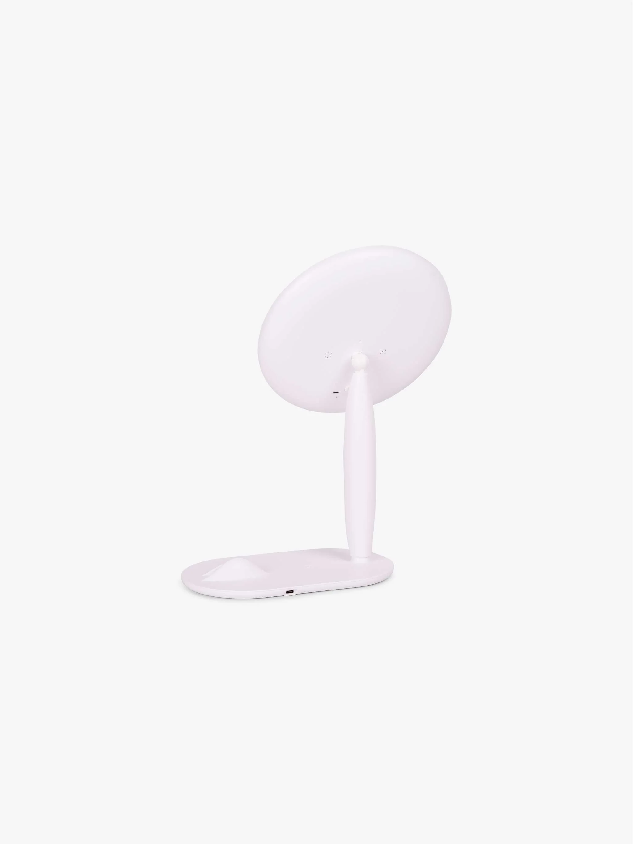 Espejo con soporte para celular, manos libres y luz regulable - Image 2