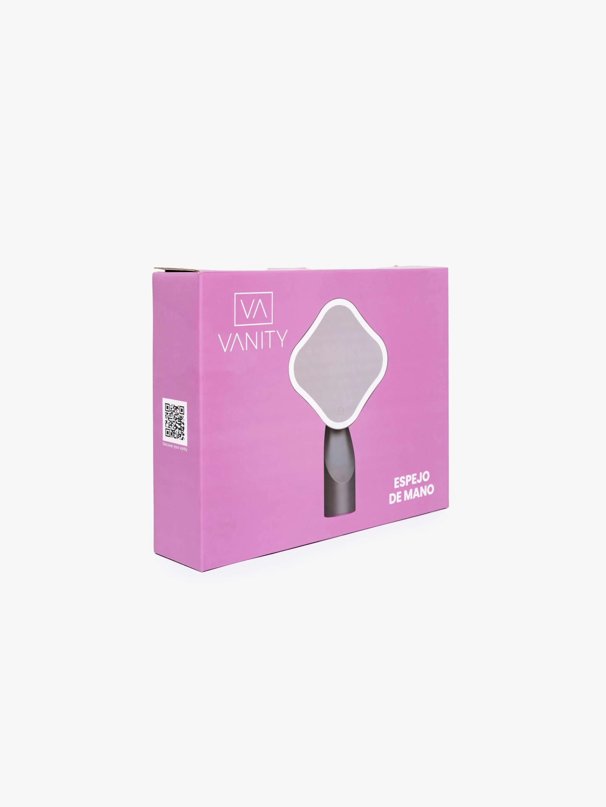 Espejo con luz LED, diseño portátil y batería recargable - Image 2