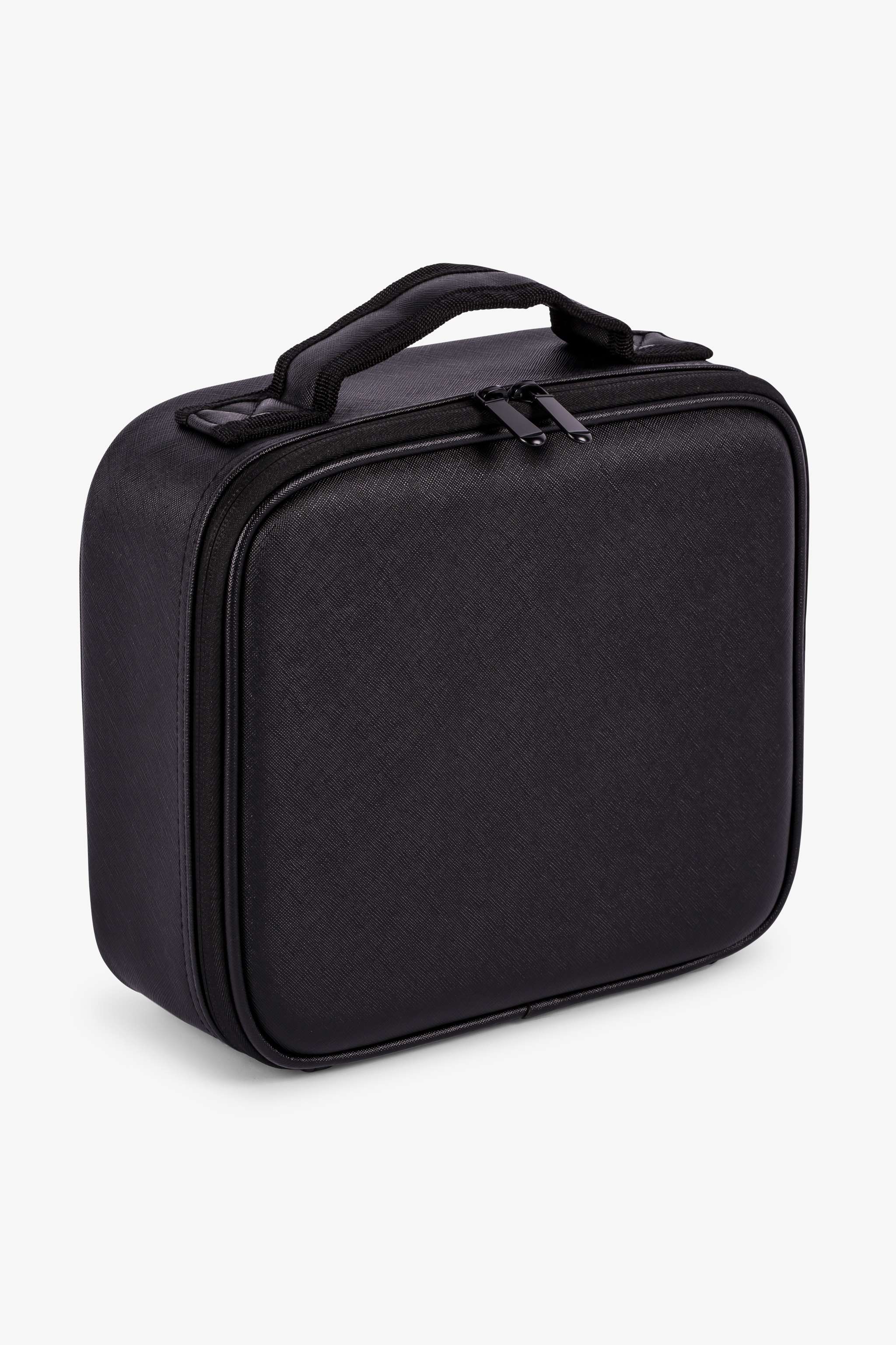 Neceser de cosméticos color negro, diseño elegante y resistente - Image 2