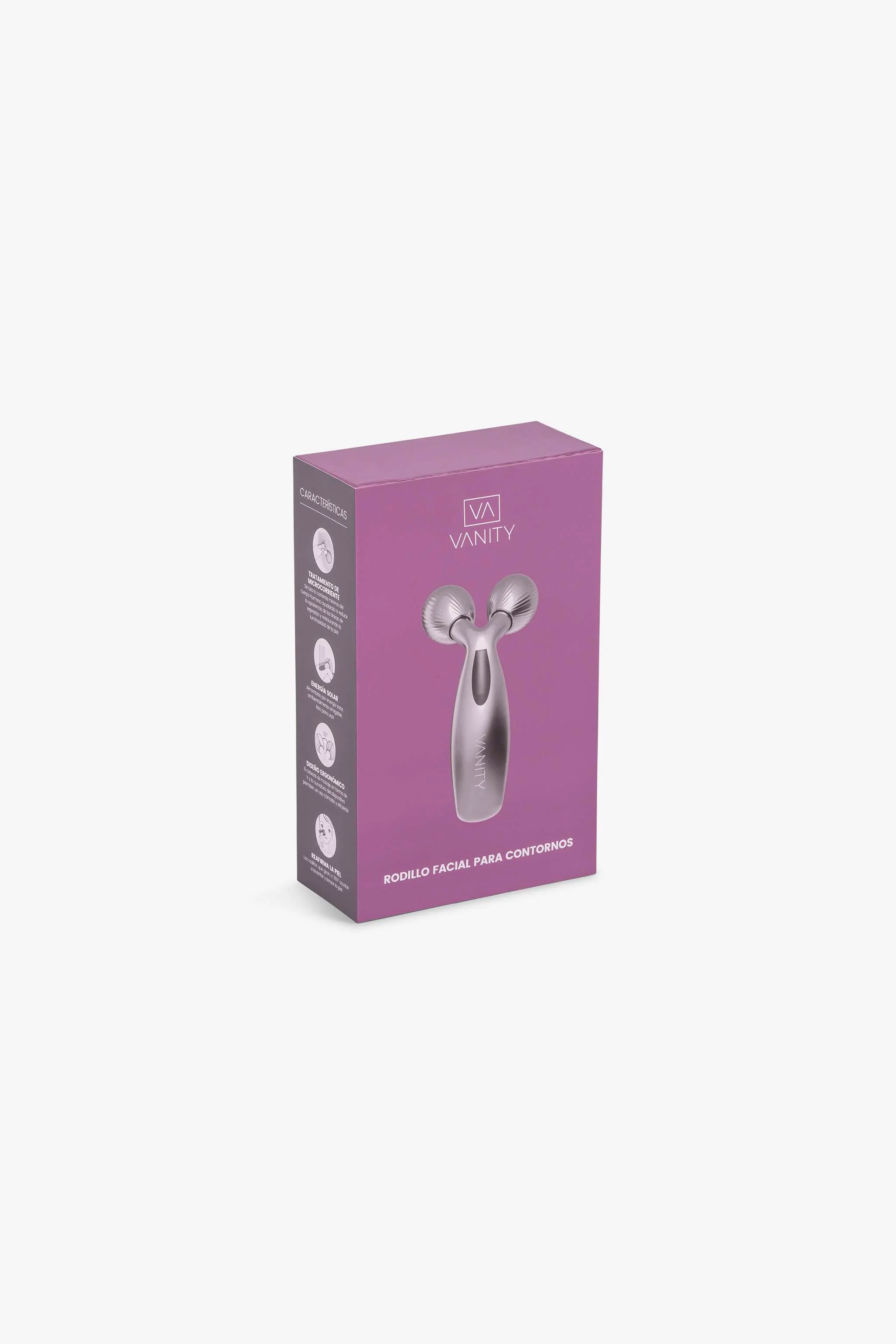 Rodillo facial para contornos, diseño curvo y efecto tonificante - Image 4