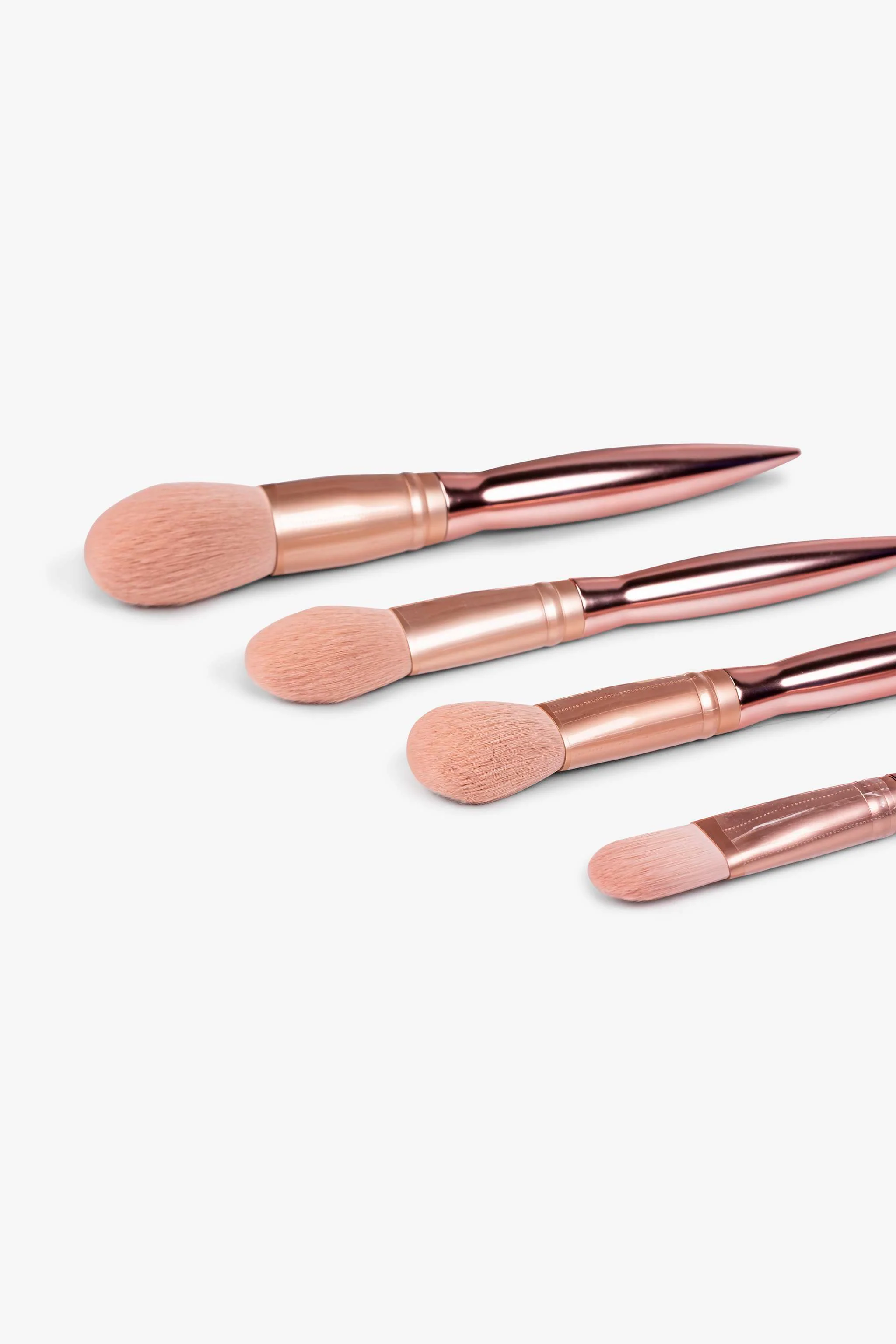 Set de 12 brochas, para rostro y cuerpo, con mango ergonómico - Image 7